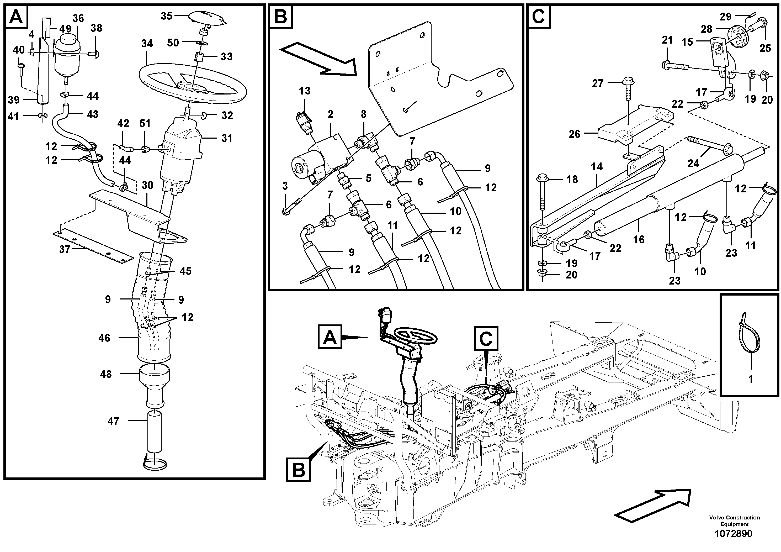 Timing gear casing VOE938005 VOLVO