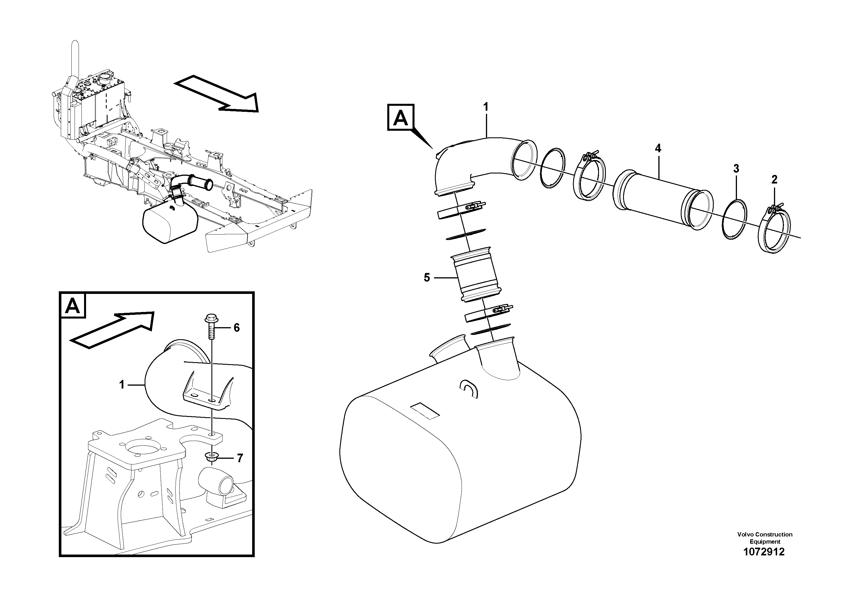 Axle Casing VOE16882850 VOLVO