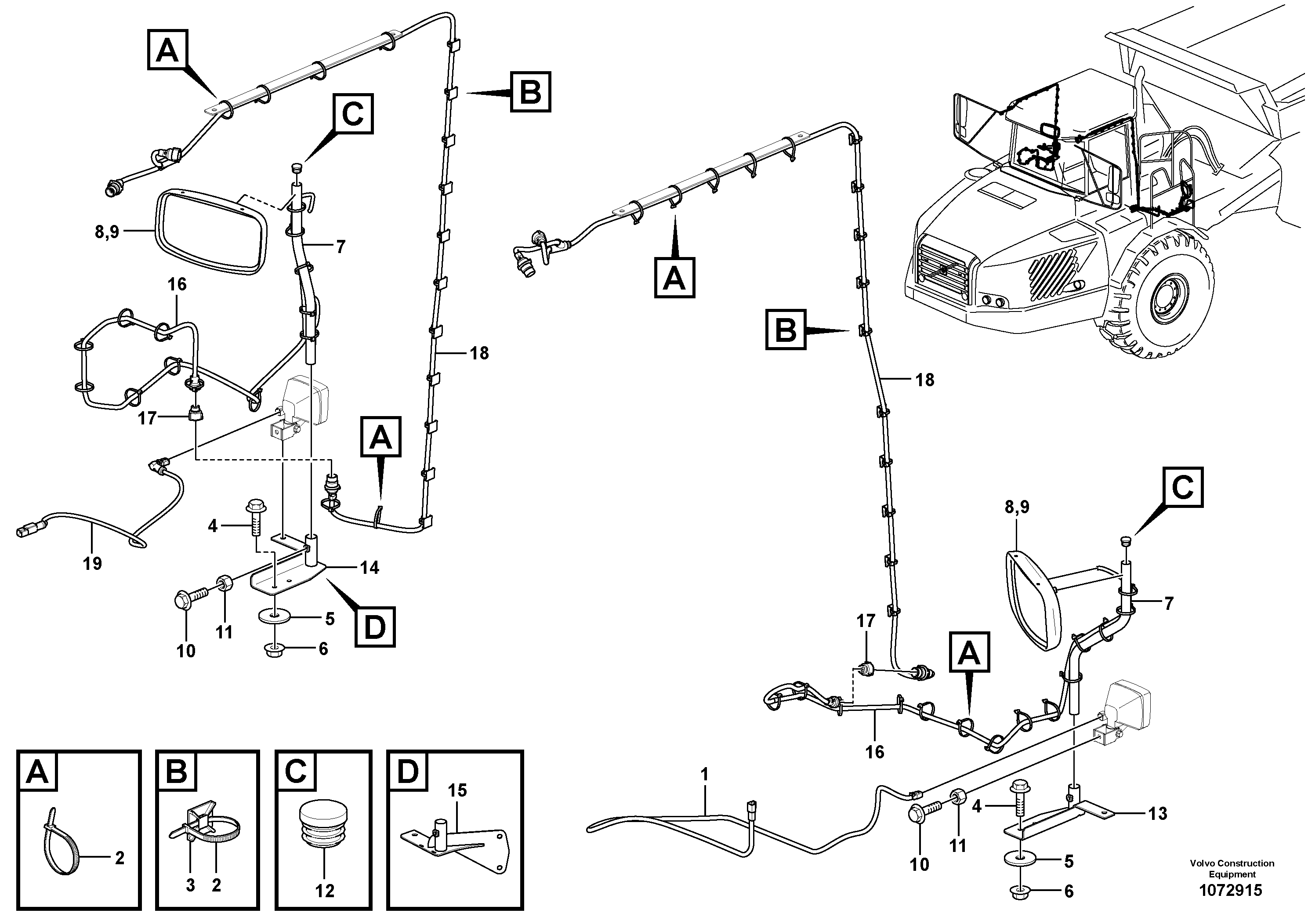 Bracket VOE16830168 VOLVO