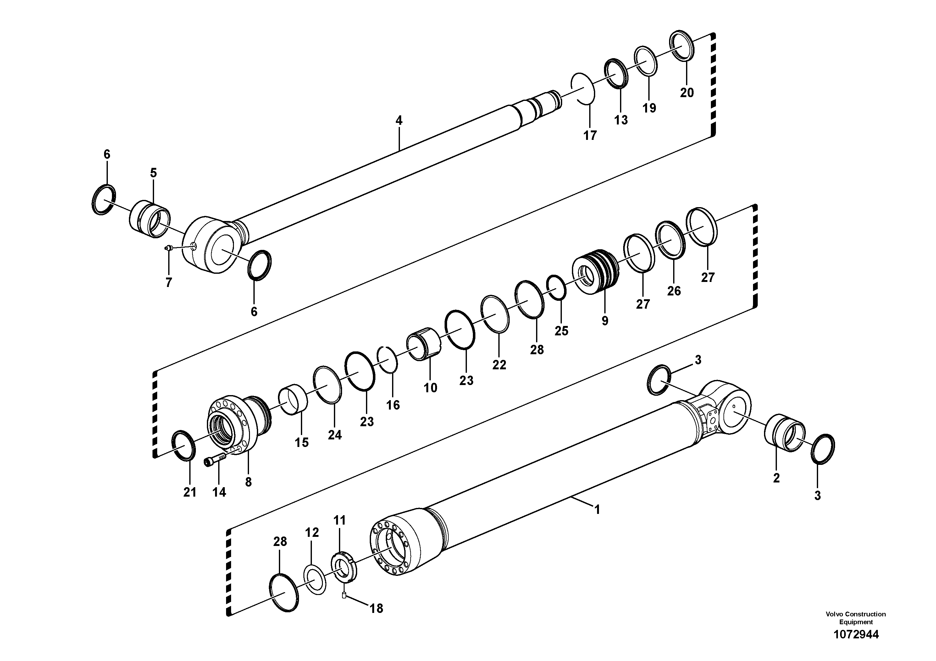 Control panel VOE14535756 VOLVO