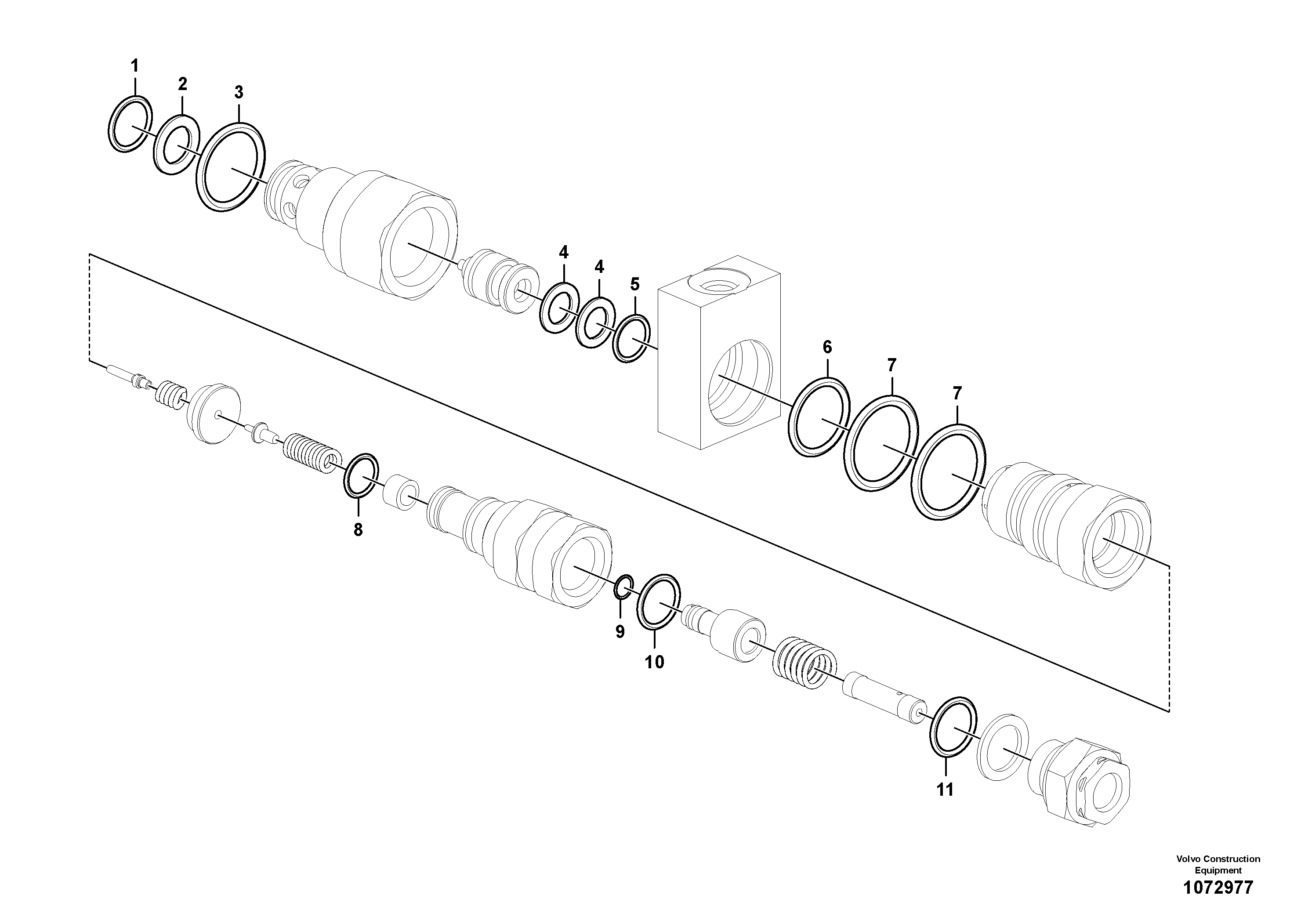 Baggage Strap VOE14644604 VOLVO