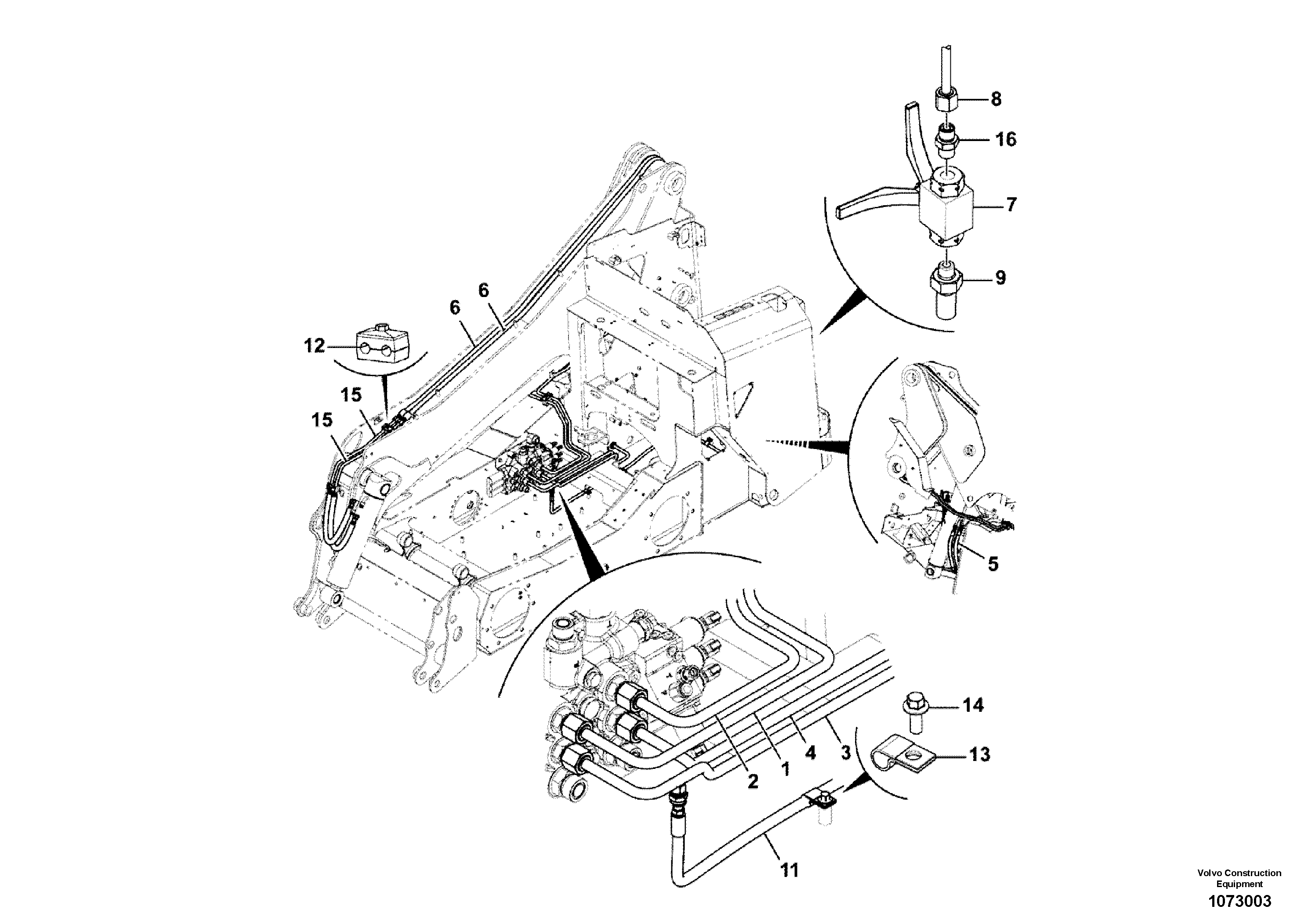 Fuel miser valve VOE17415697 VOLVO
