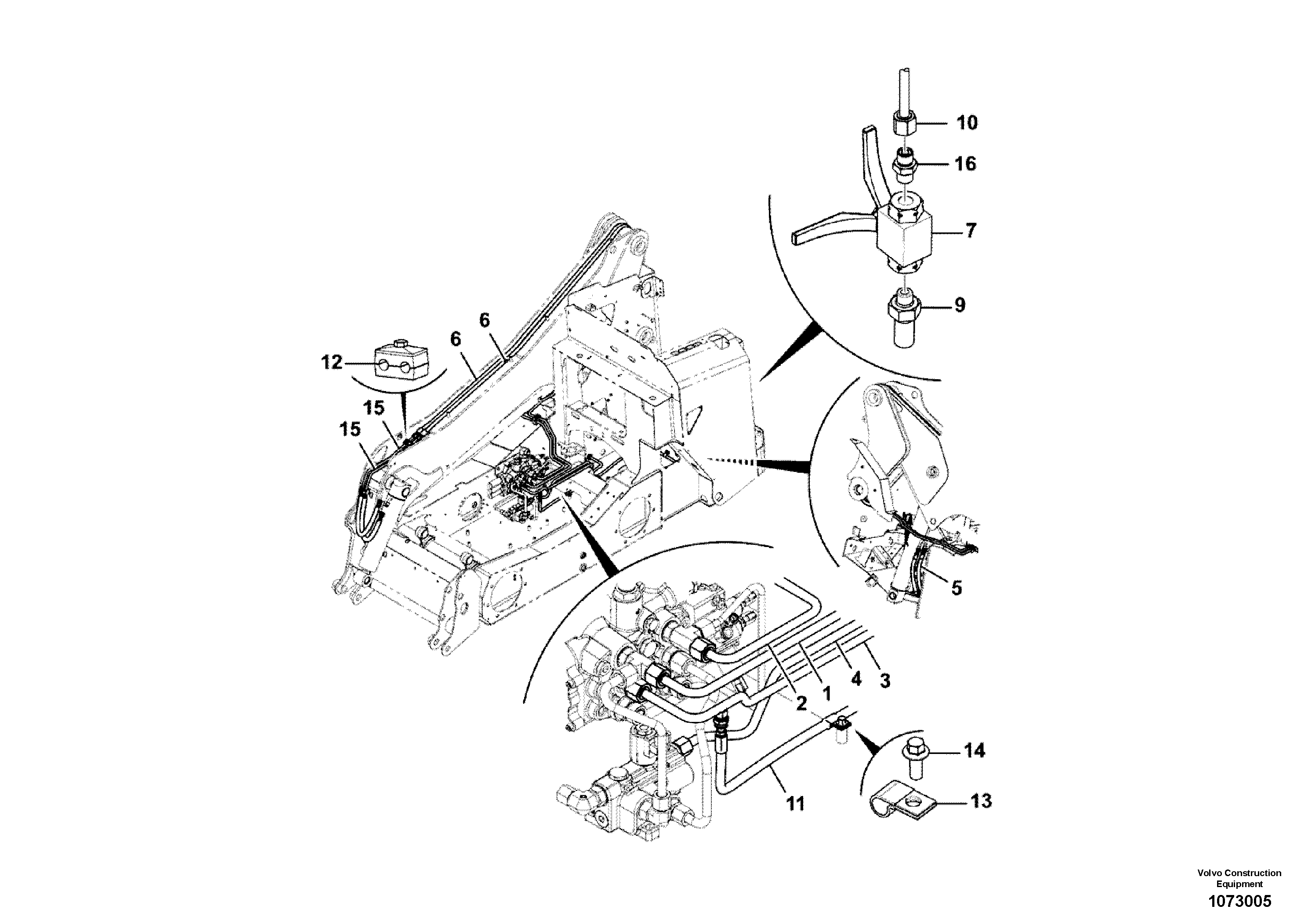 Fuel miser valve VOE17415698 VOLVO
