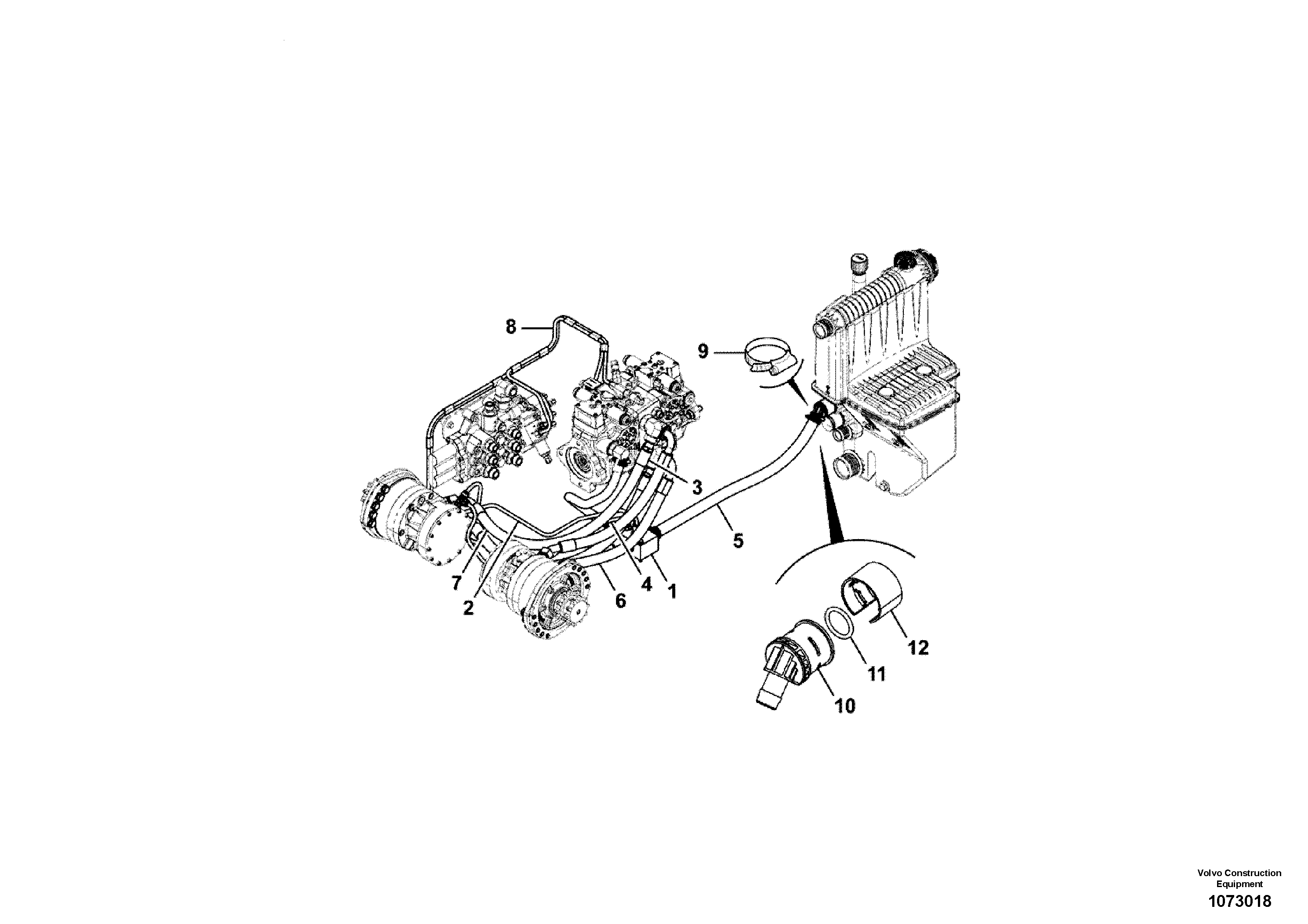 Air Duct VOE17415923 VOLVO