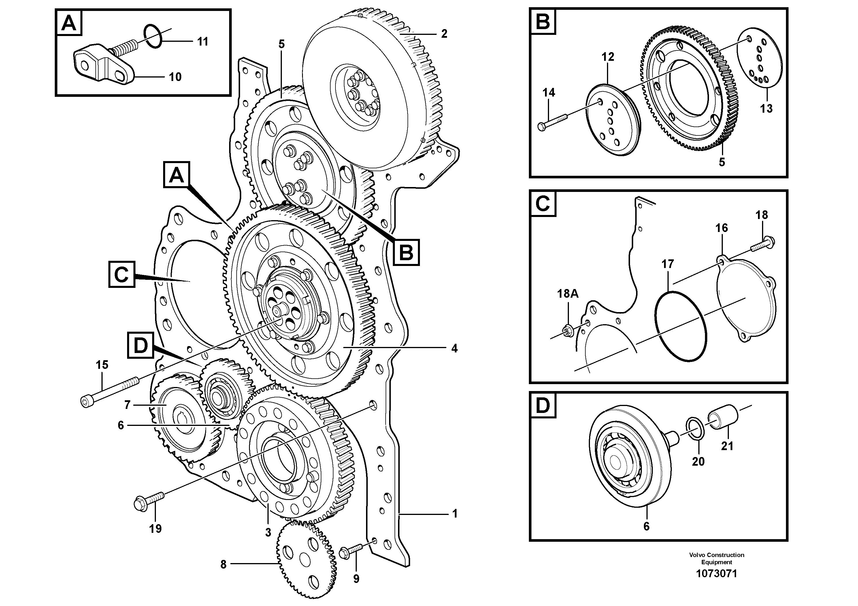 Telescopic Arm VOE21226107 VOLVO