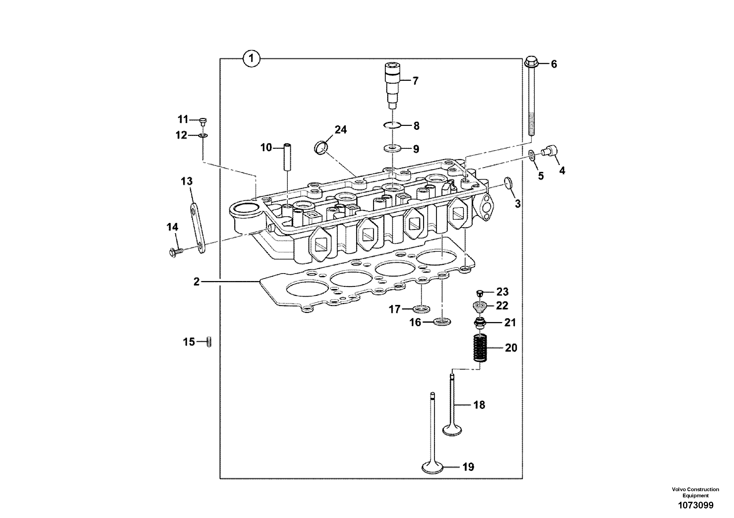 Клавиатура VOE17414031 VOLVO