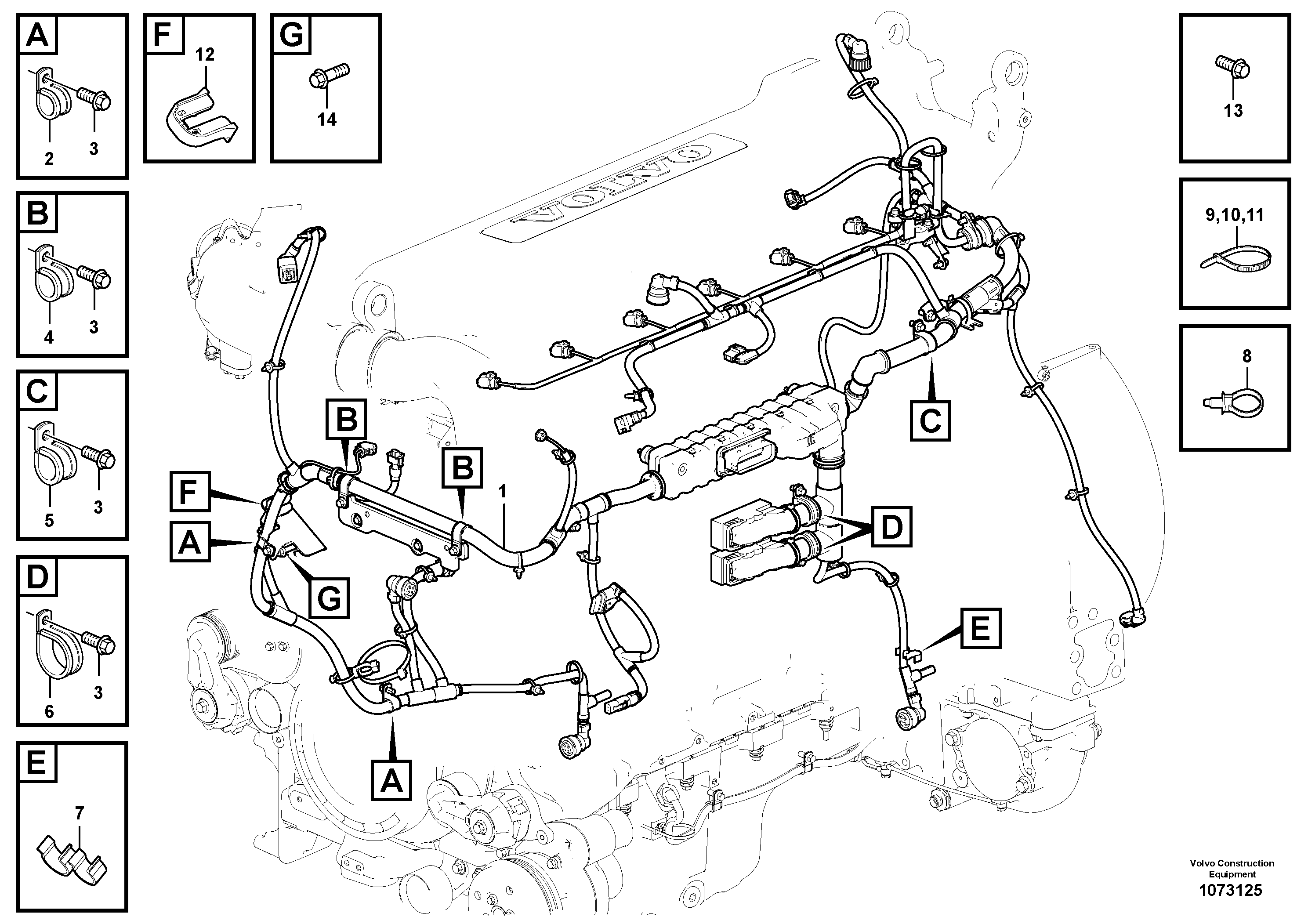 Rglr Weight Kit VOE990059 VOLVO