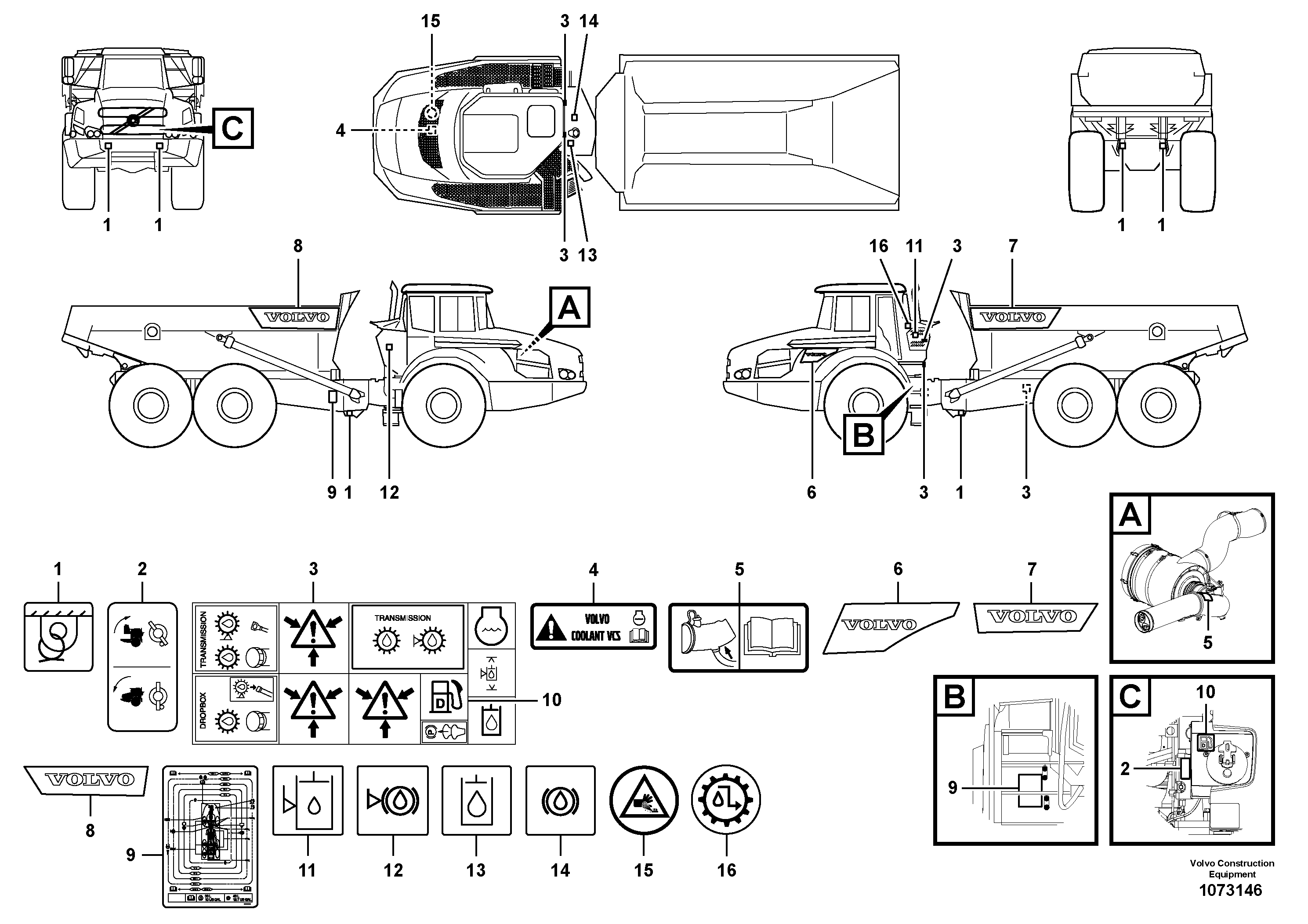 Cylinder Block VOE16875840 VOLVO