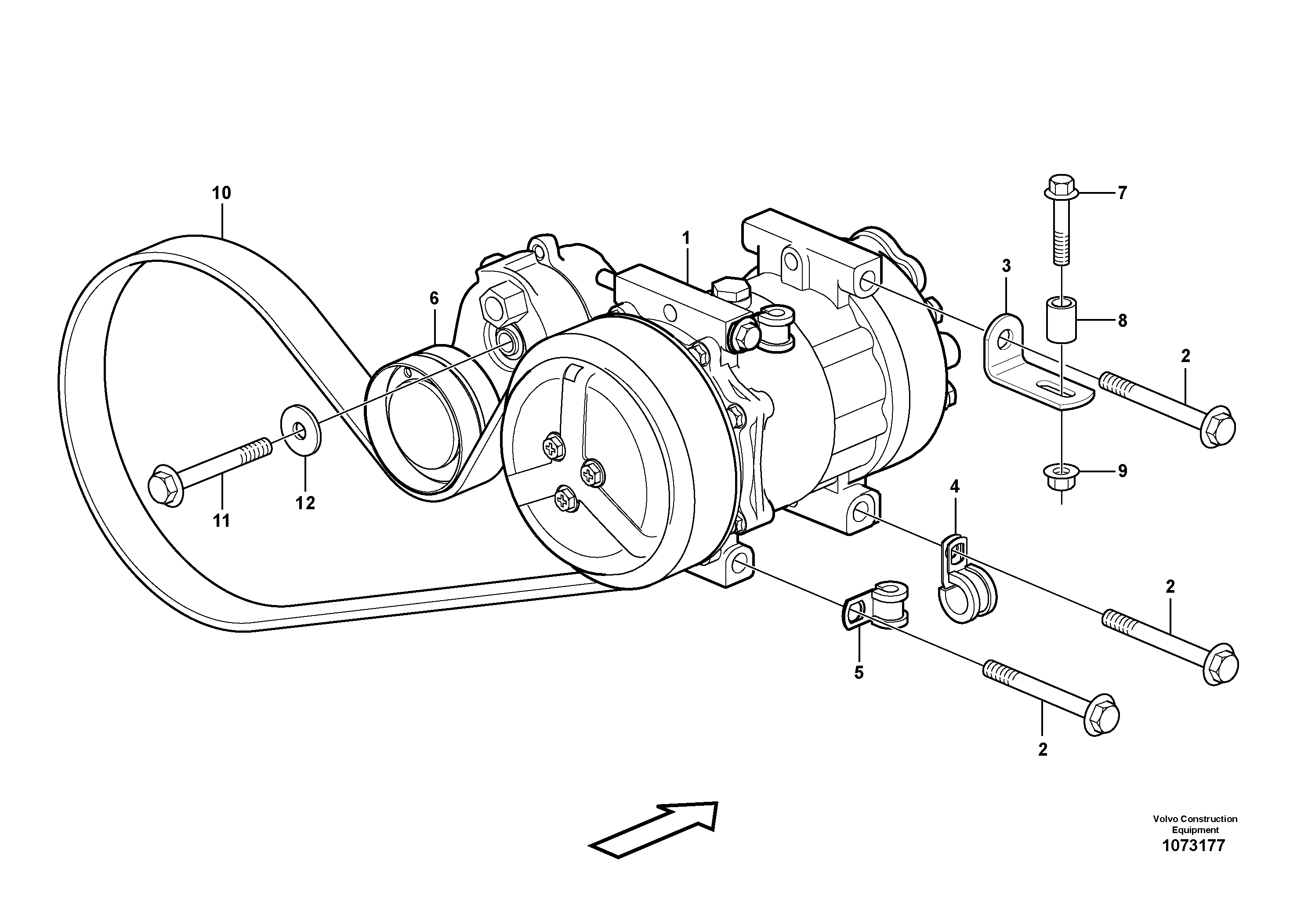 Front Spring VOE60113103 VOLVO
