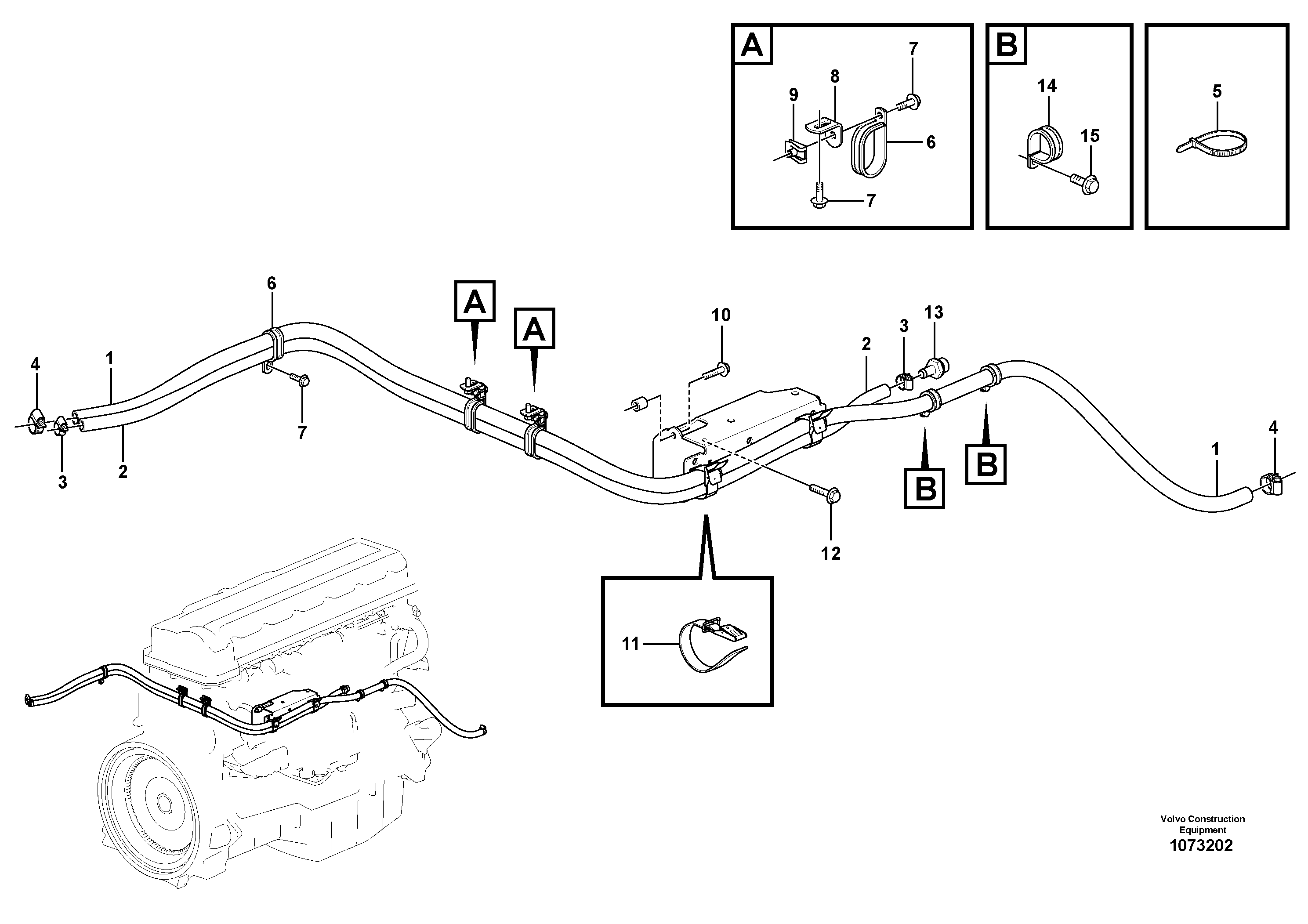 Bracket MI/VOE965552 VOLVO
