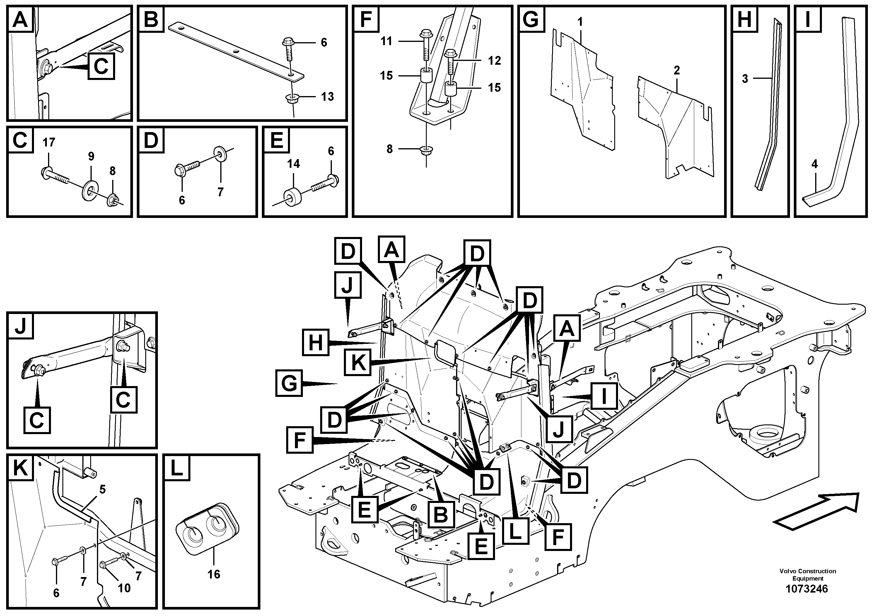 Wire Matting VOE16878022 VOLVO