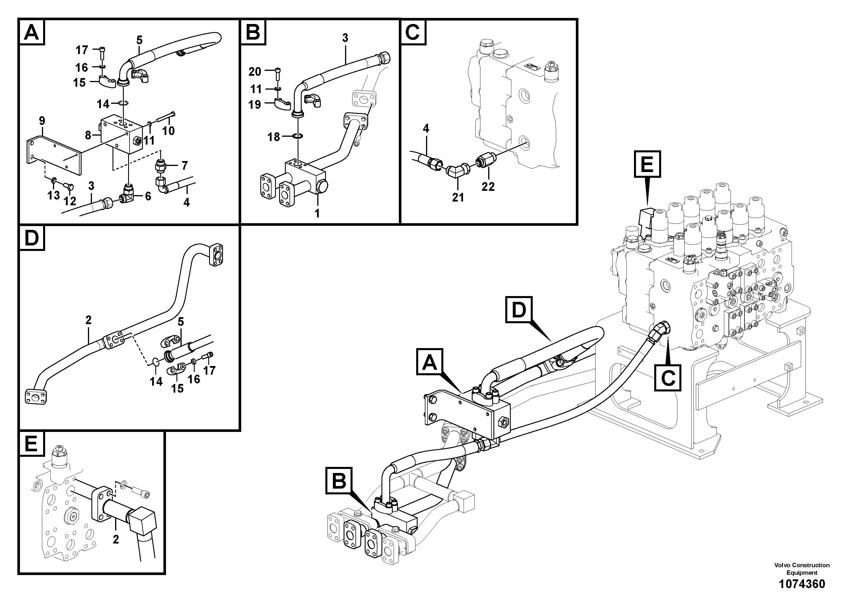 Pipe RM/VOE14678262 VOLVO