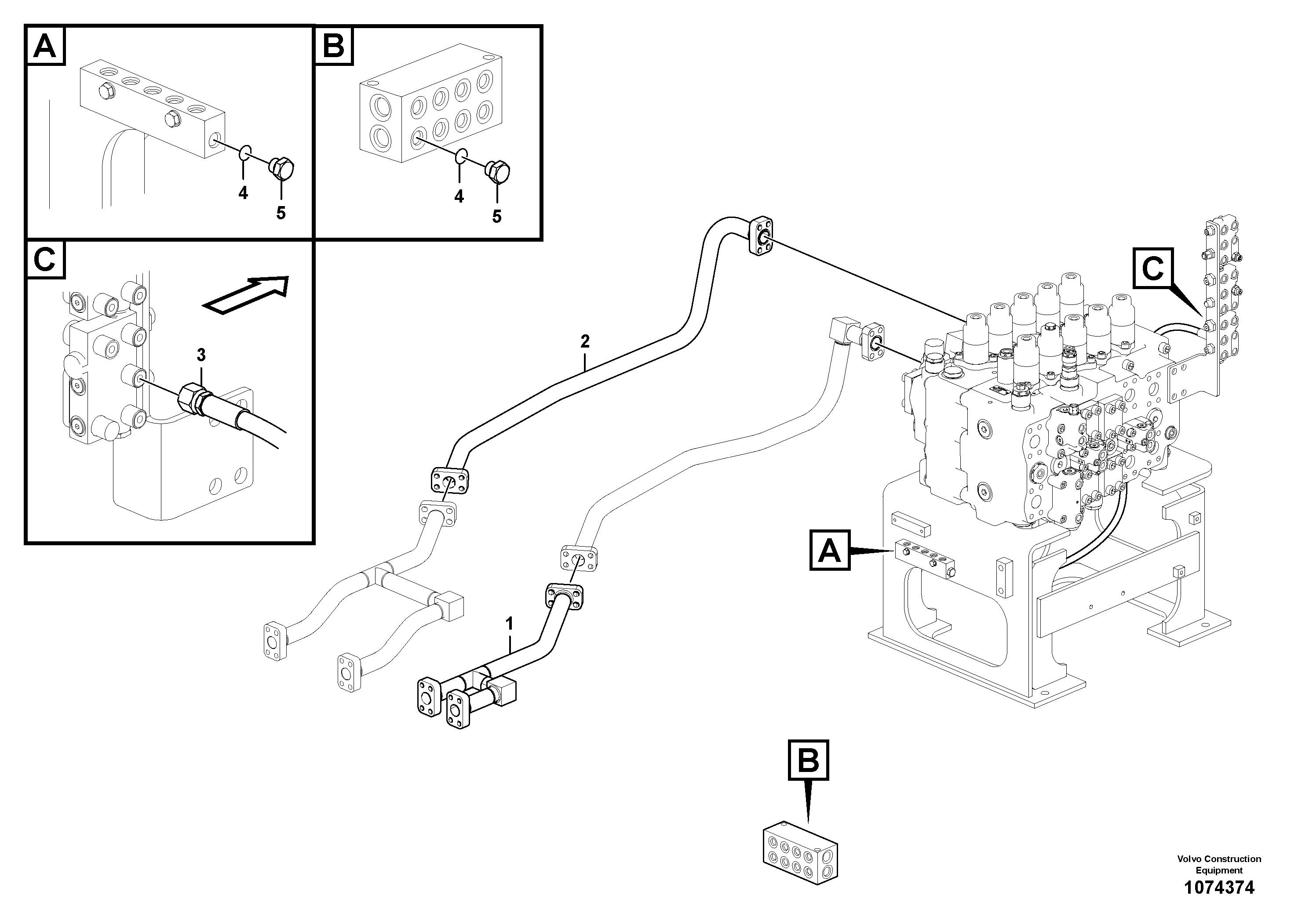 Press. lim. valve VOE14653859 VOLVO