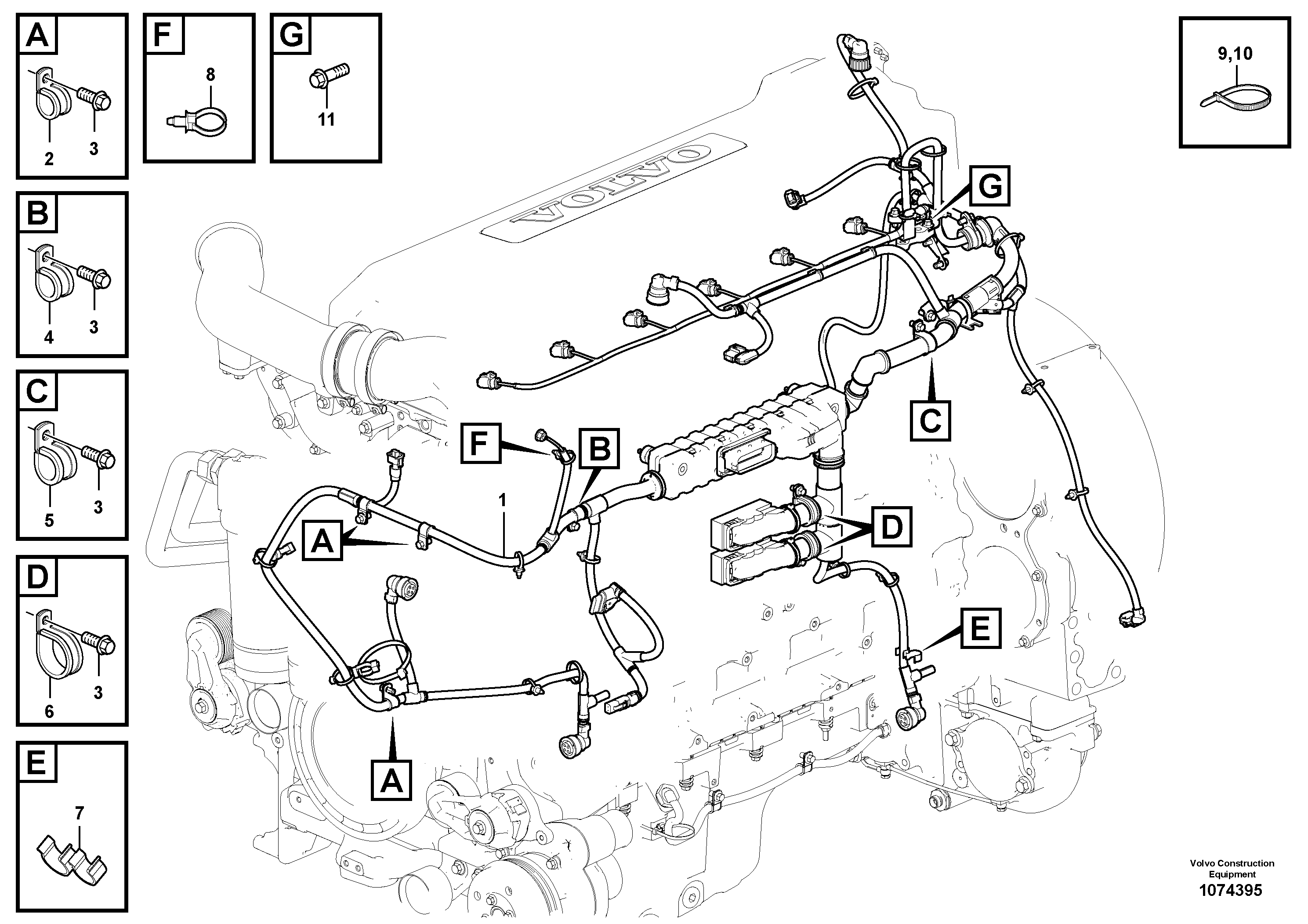 Support Leg VOE17441791 VOLVO