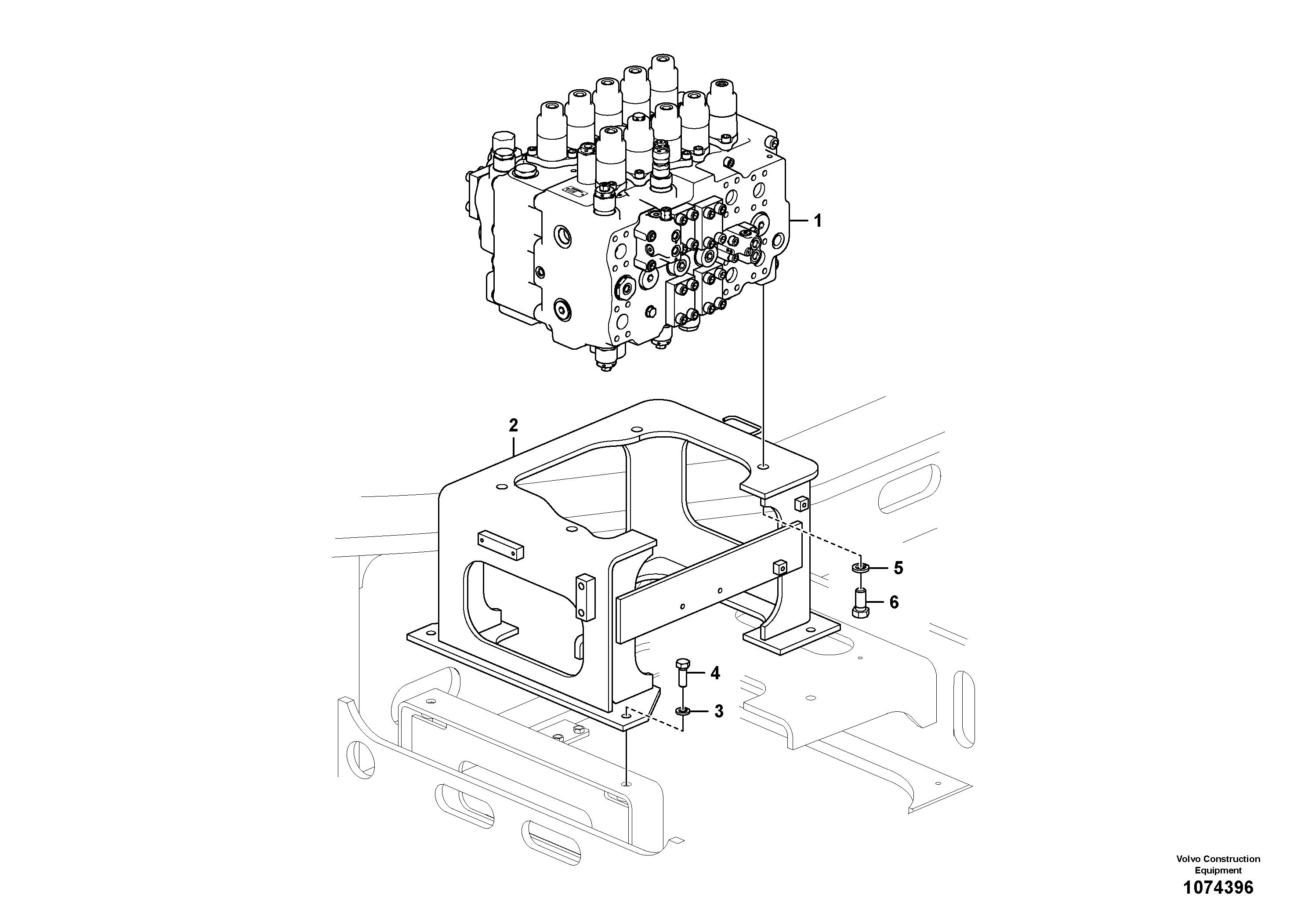 Shaft Guide VOE14747985 VOLVO