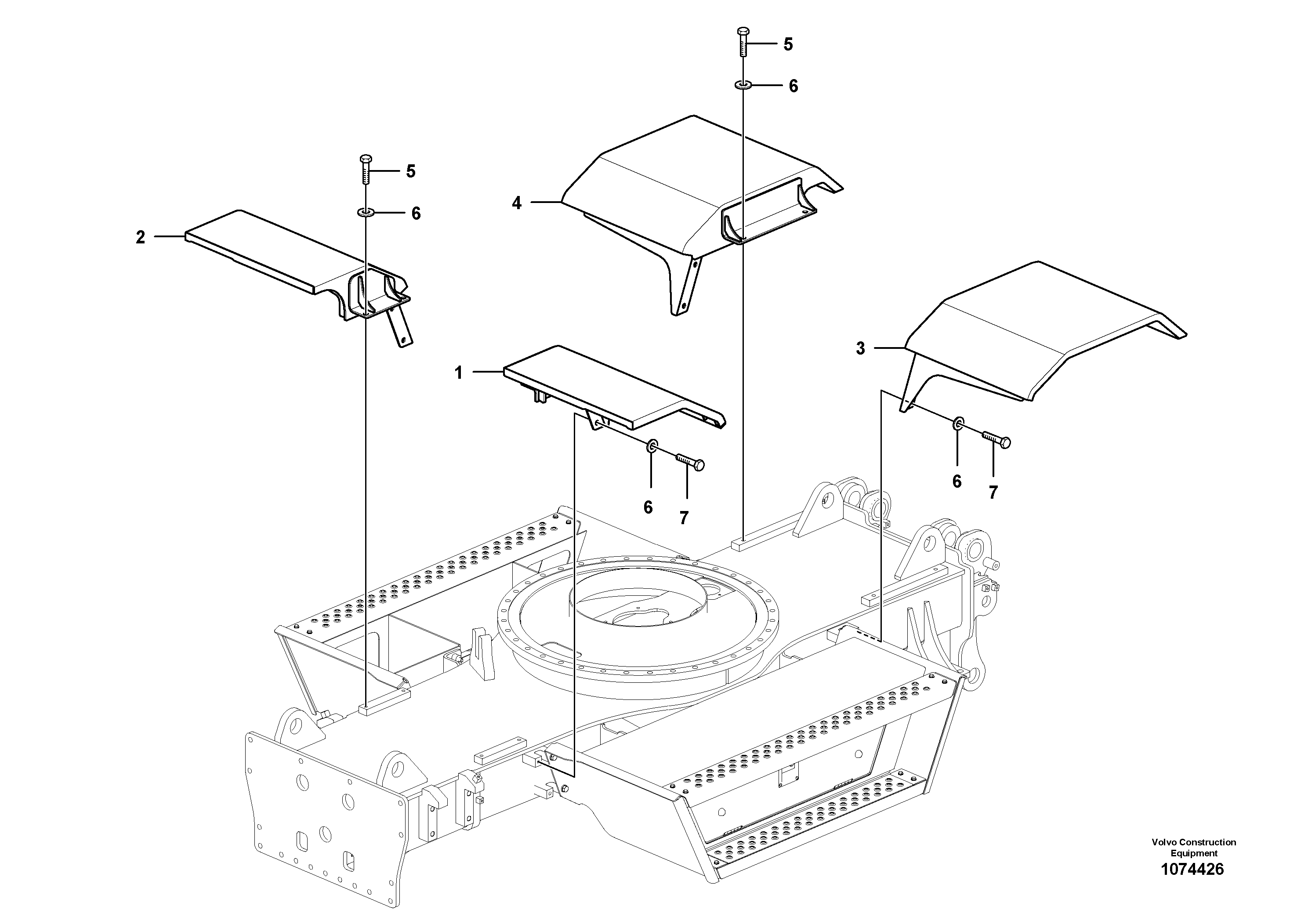 Shaft brake RM/VOE14678635 VOLVO