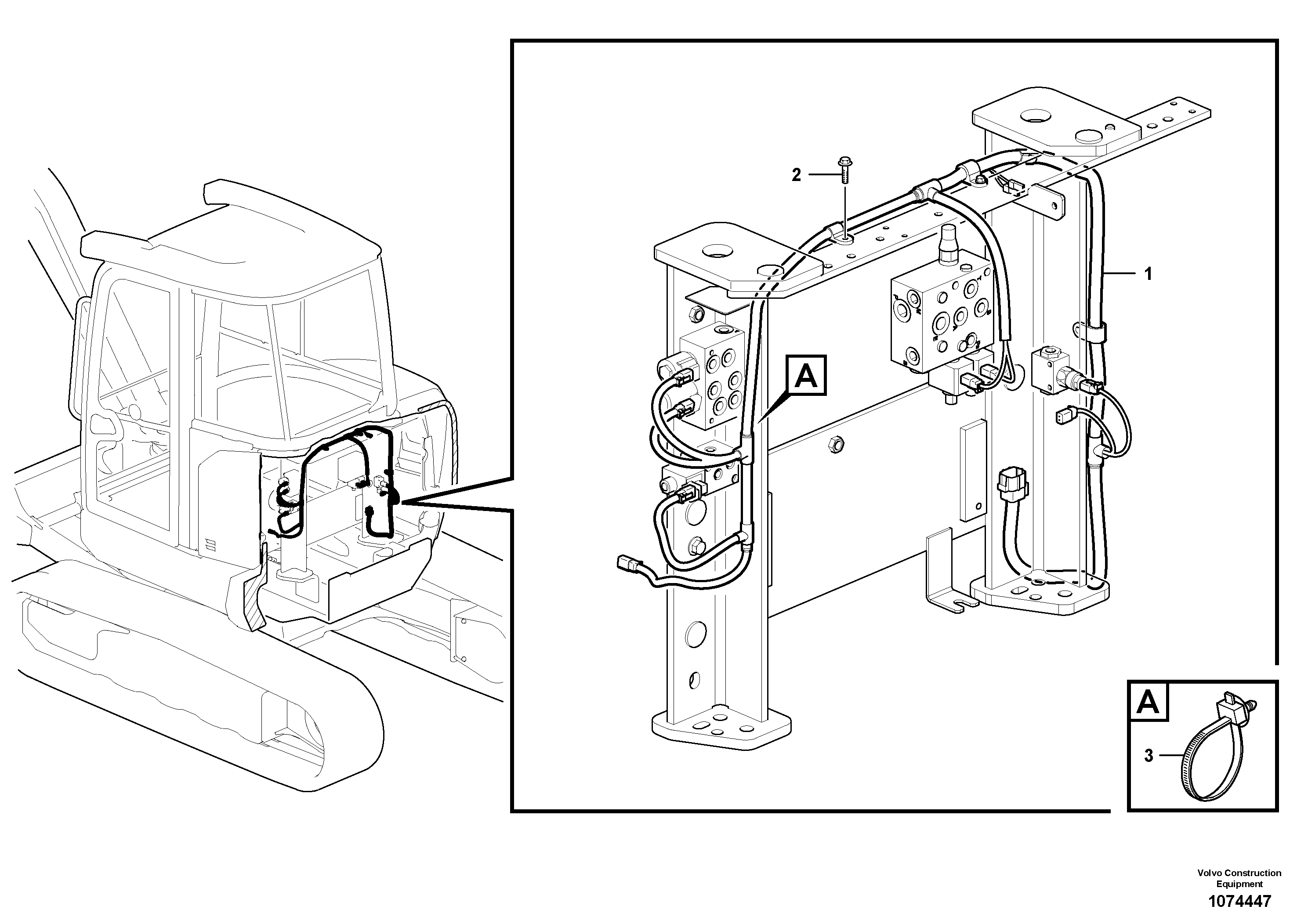Support Leg VOE16260666 VOLVO