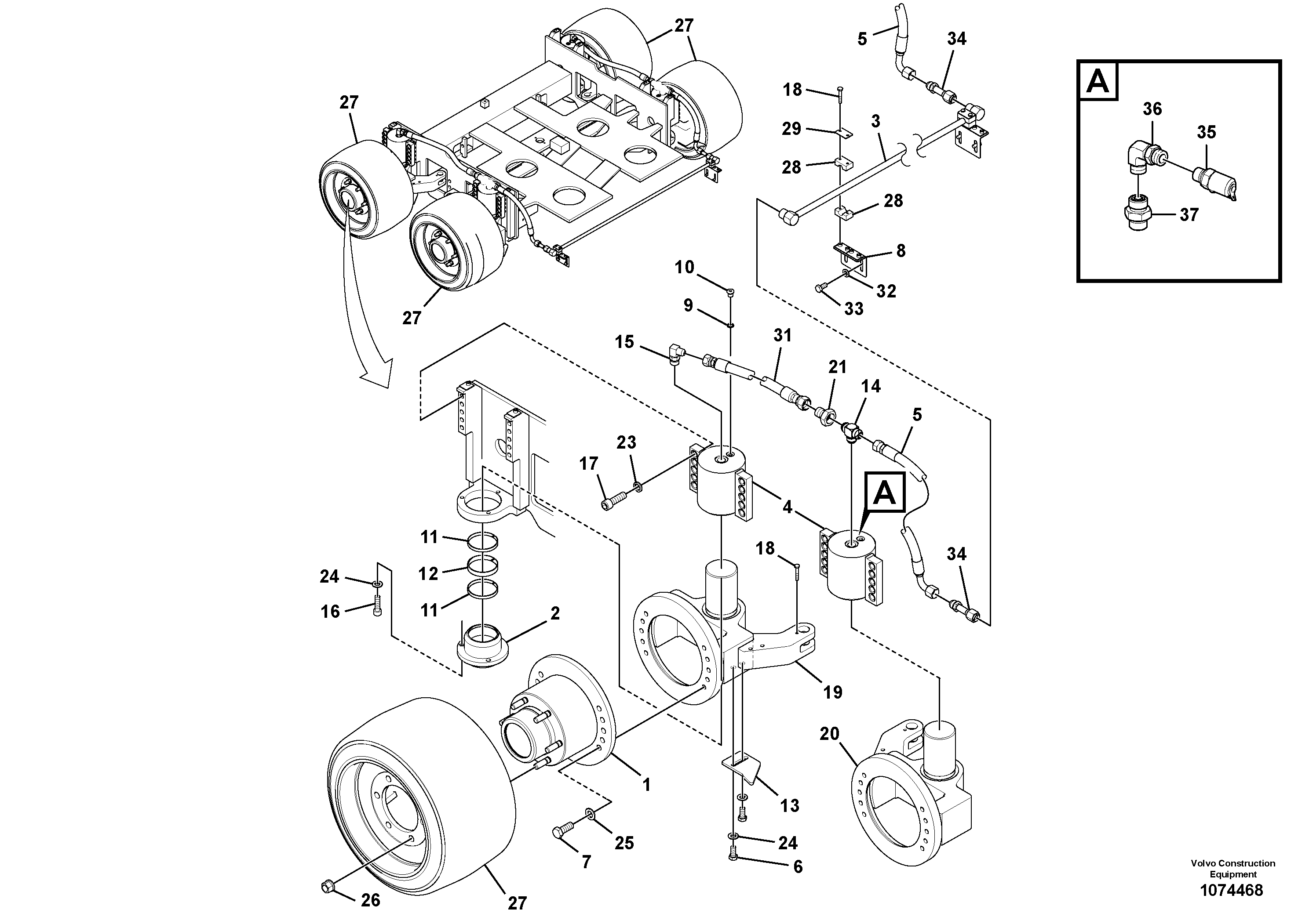 Timing gear casing RM13849575 VOLVO