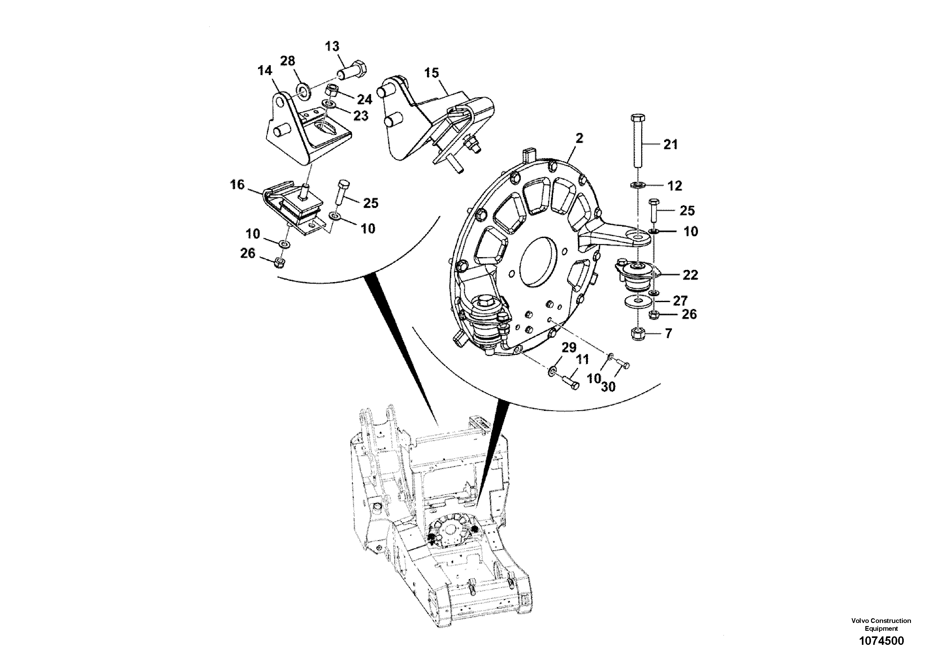 Heater VOE17414064 VOLVO