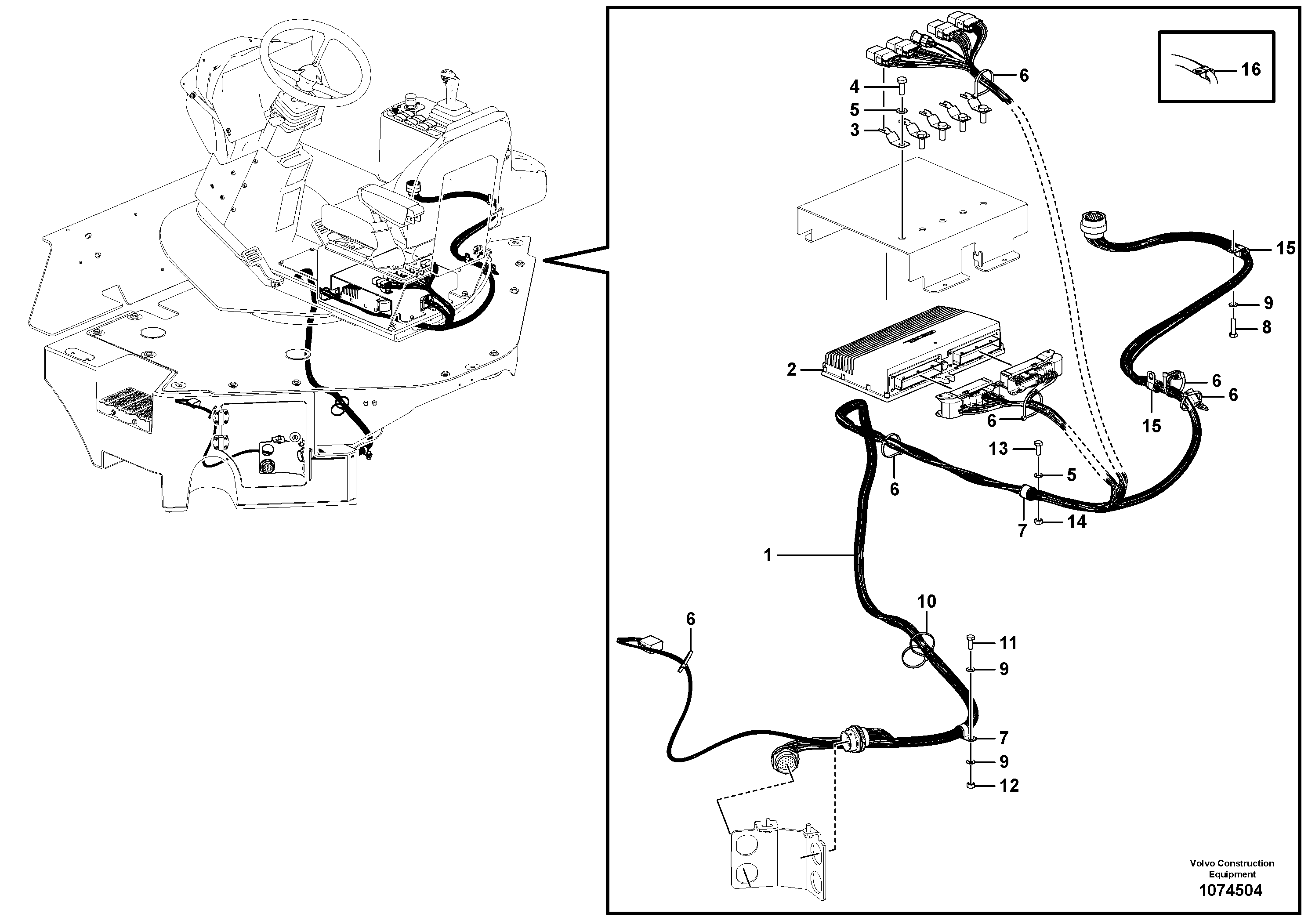 Support Leg VOE12795473 VOLVO