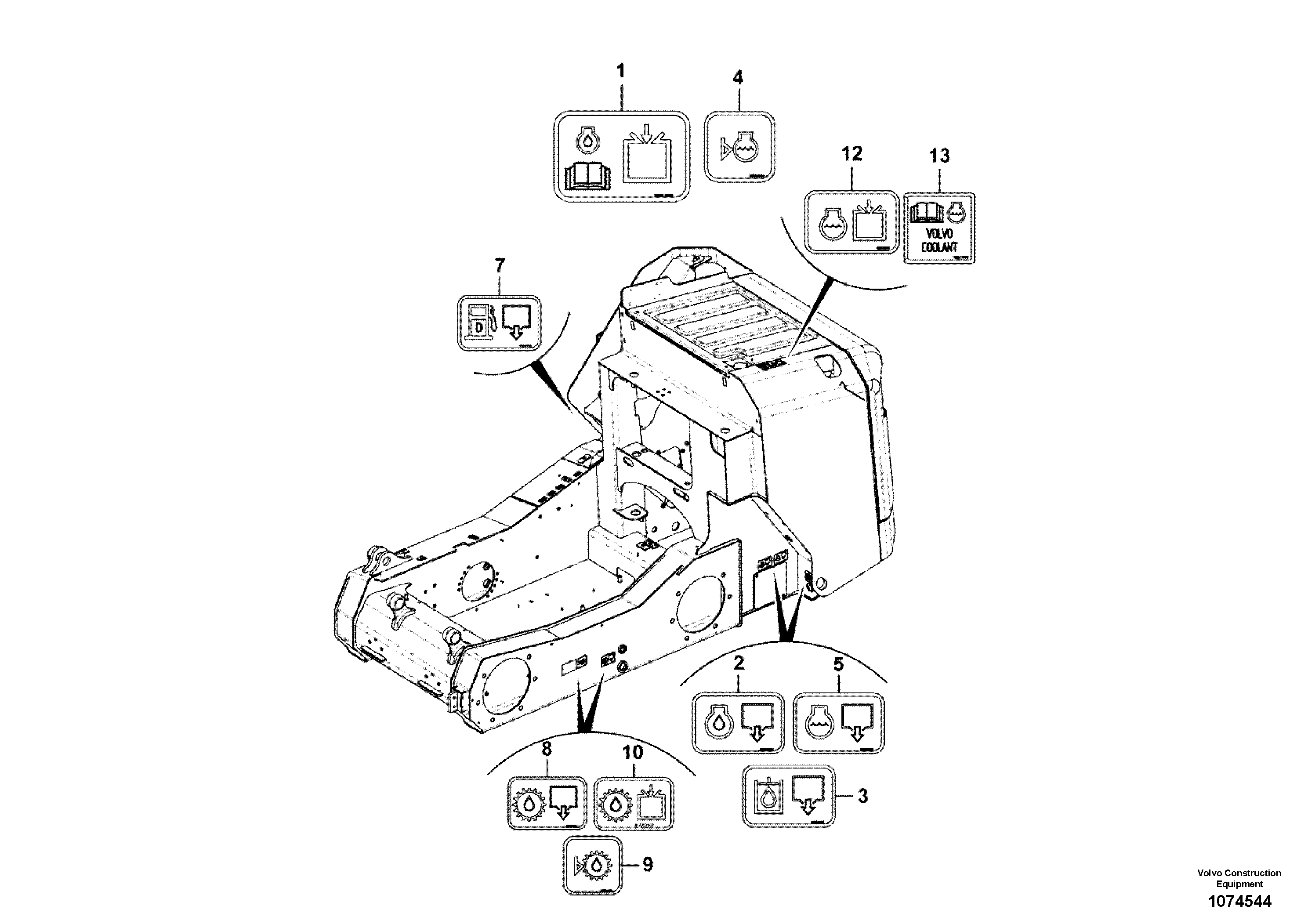 Fan Motor VOE17310697 VOLVO
