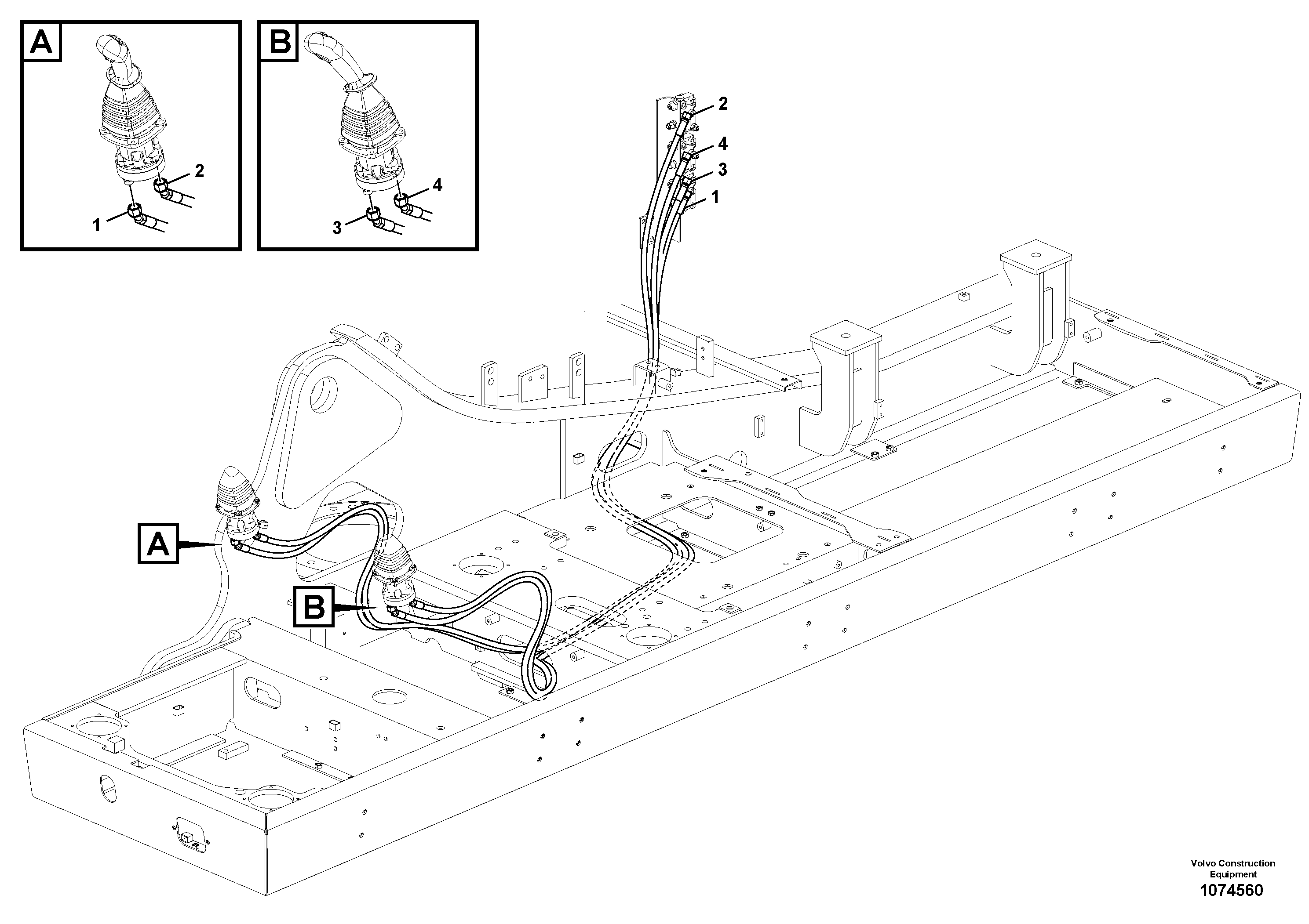 Timing gear casing VOE15187645 VOLVO