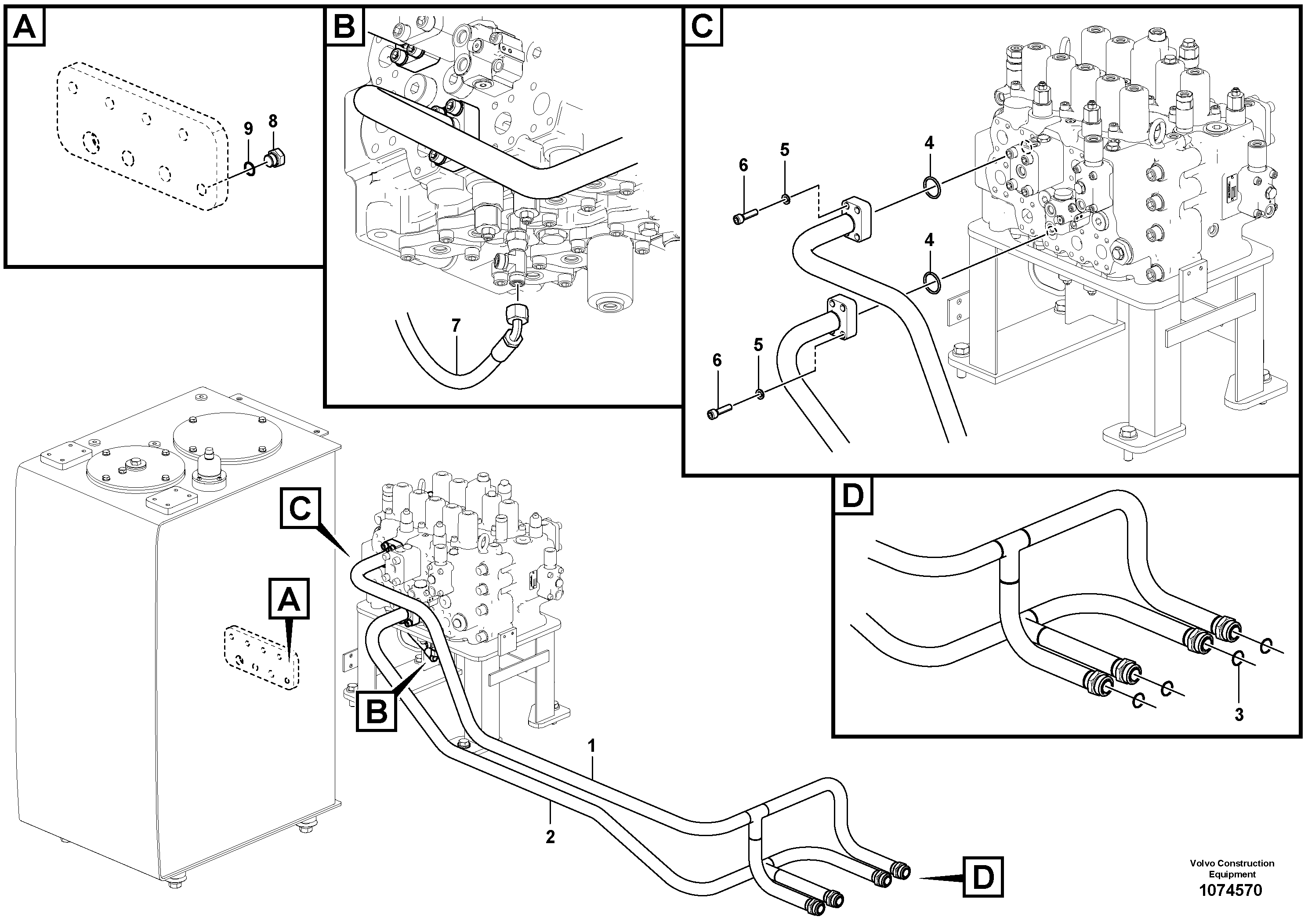 Pipe VOE14677515 VOLVO