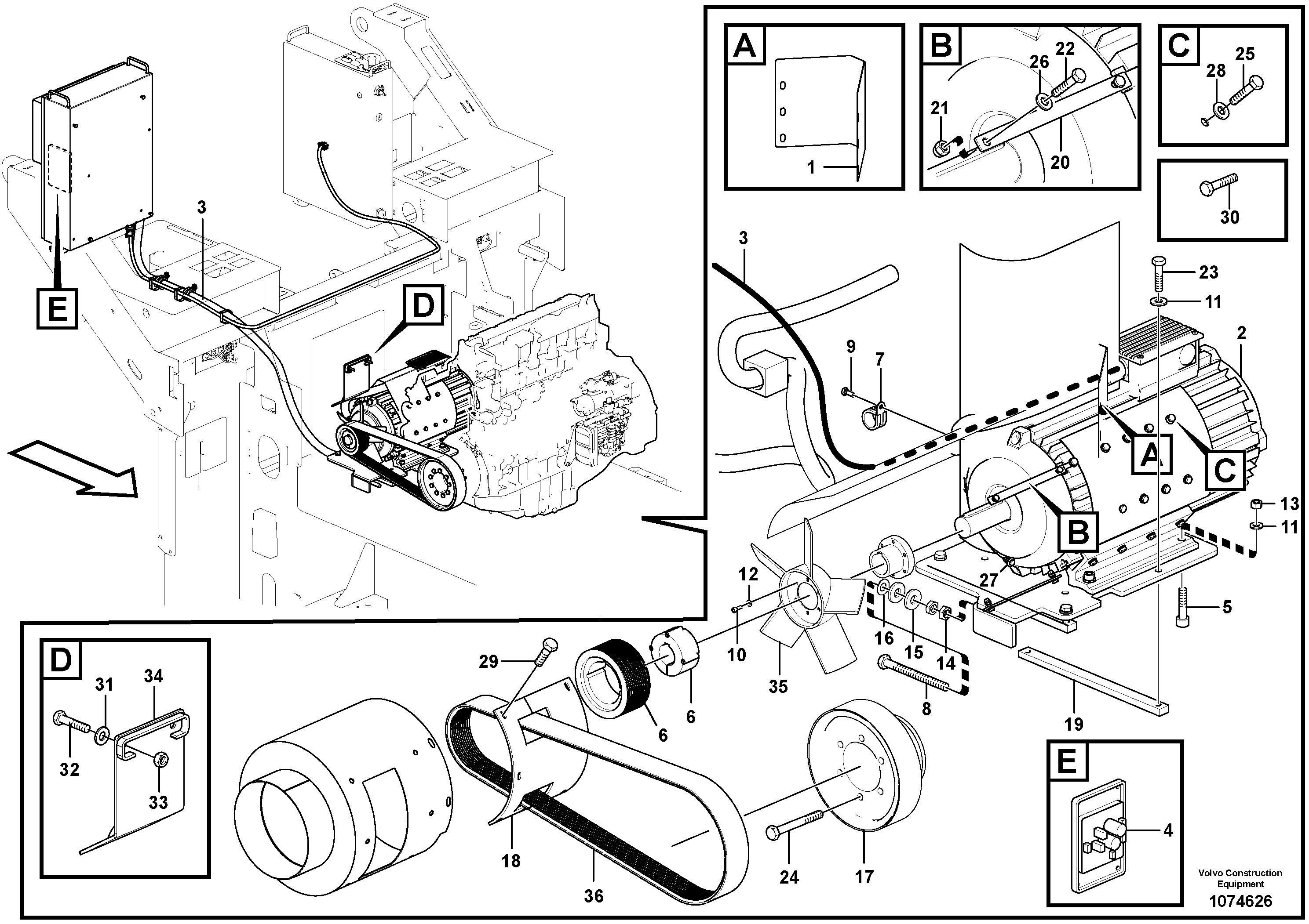 Load Support RM80906126 VOLVO