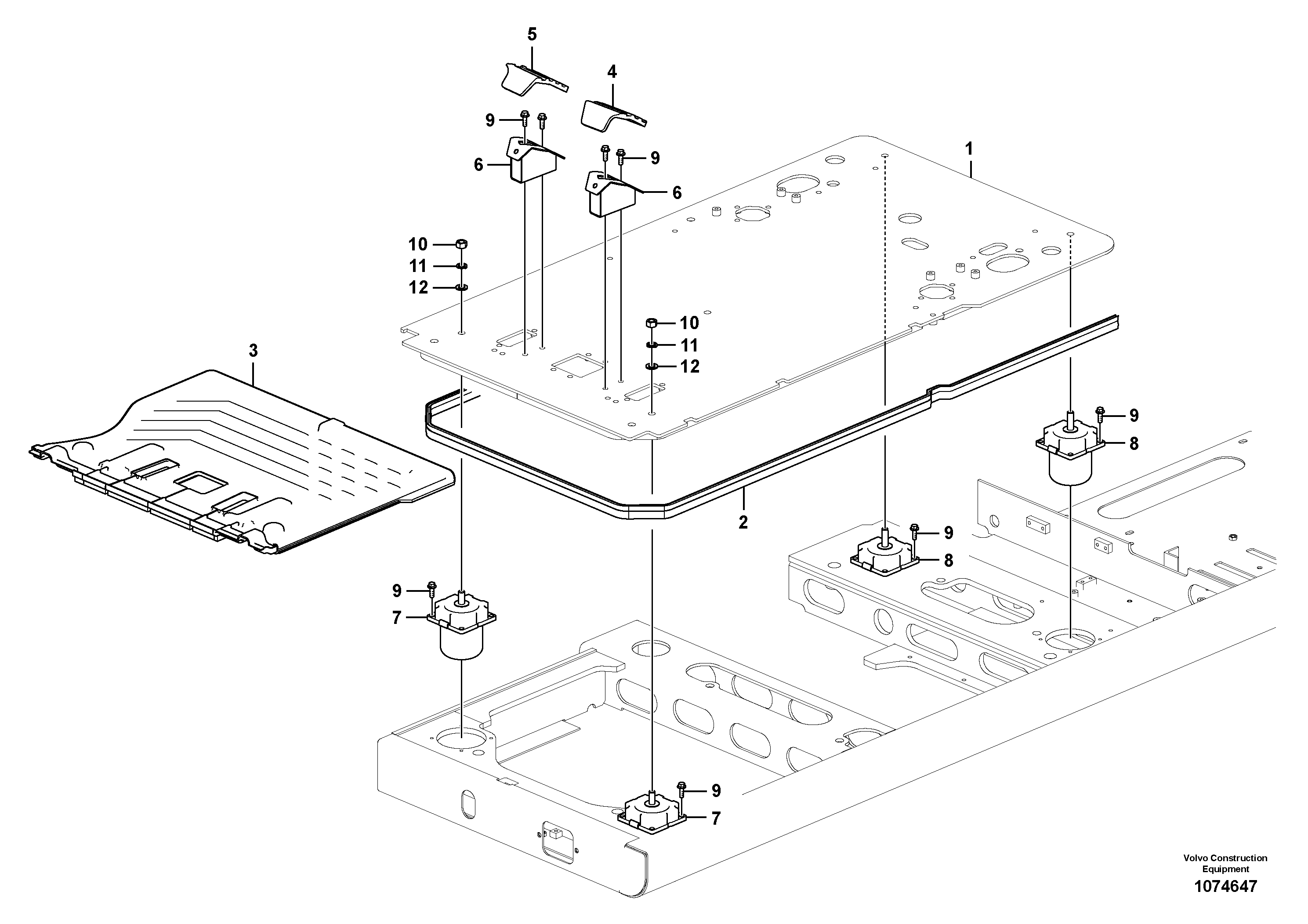Rec.housing VOE14566641 VOLVO