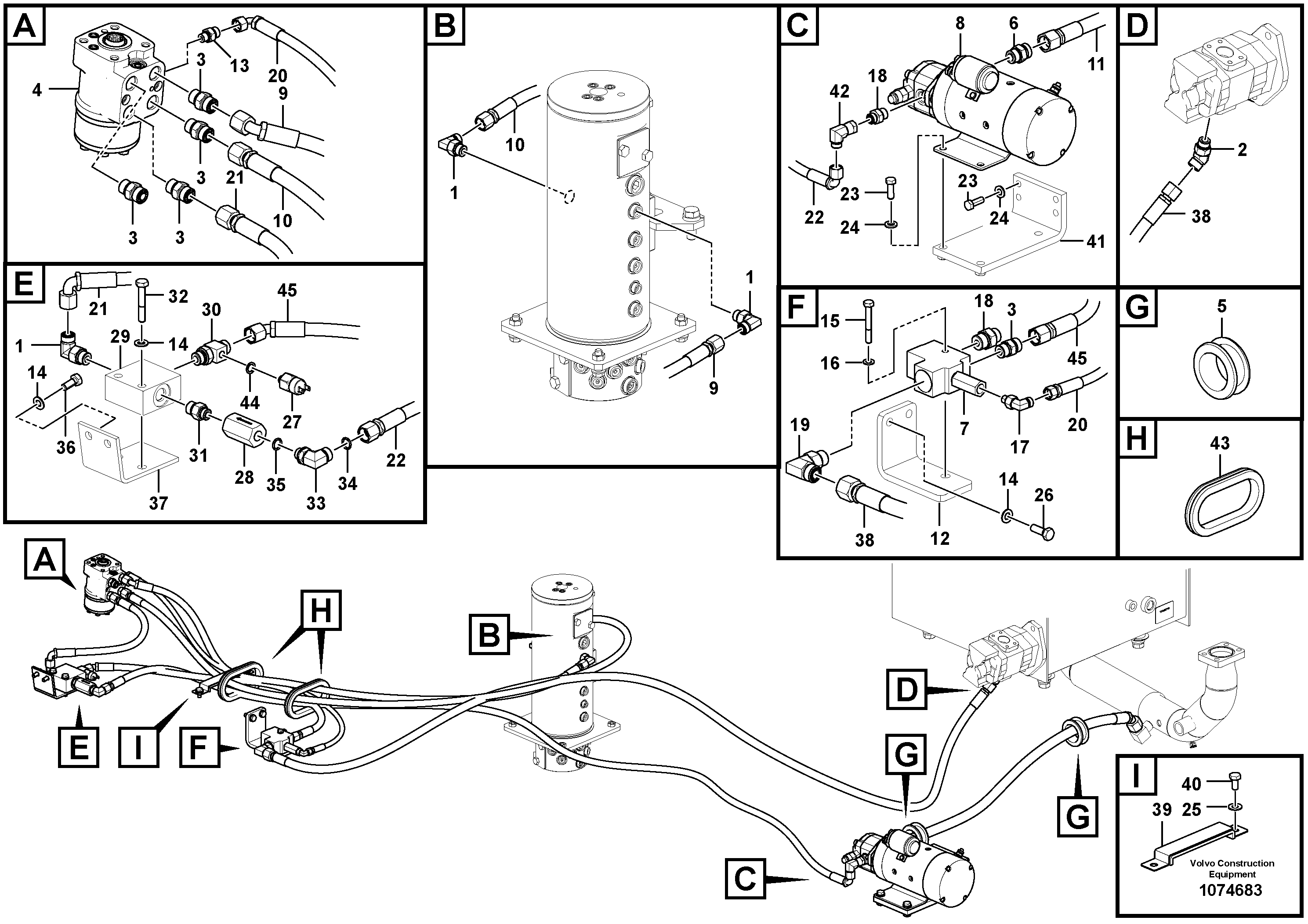 Timing gear casing VOE936834 VOLVO