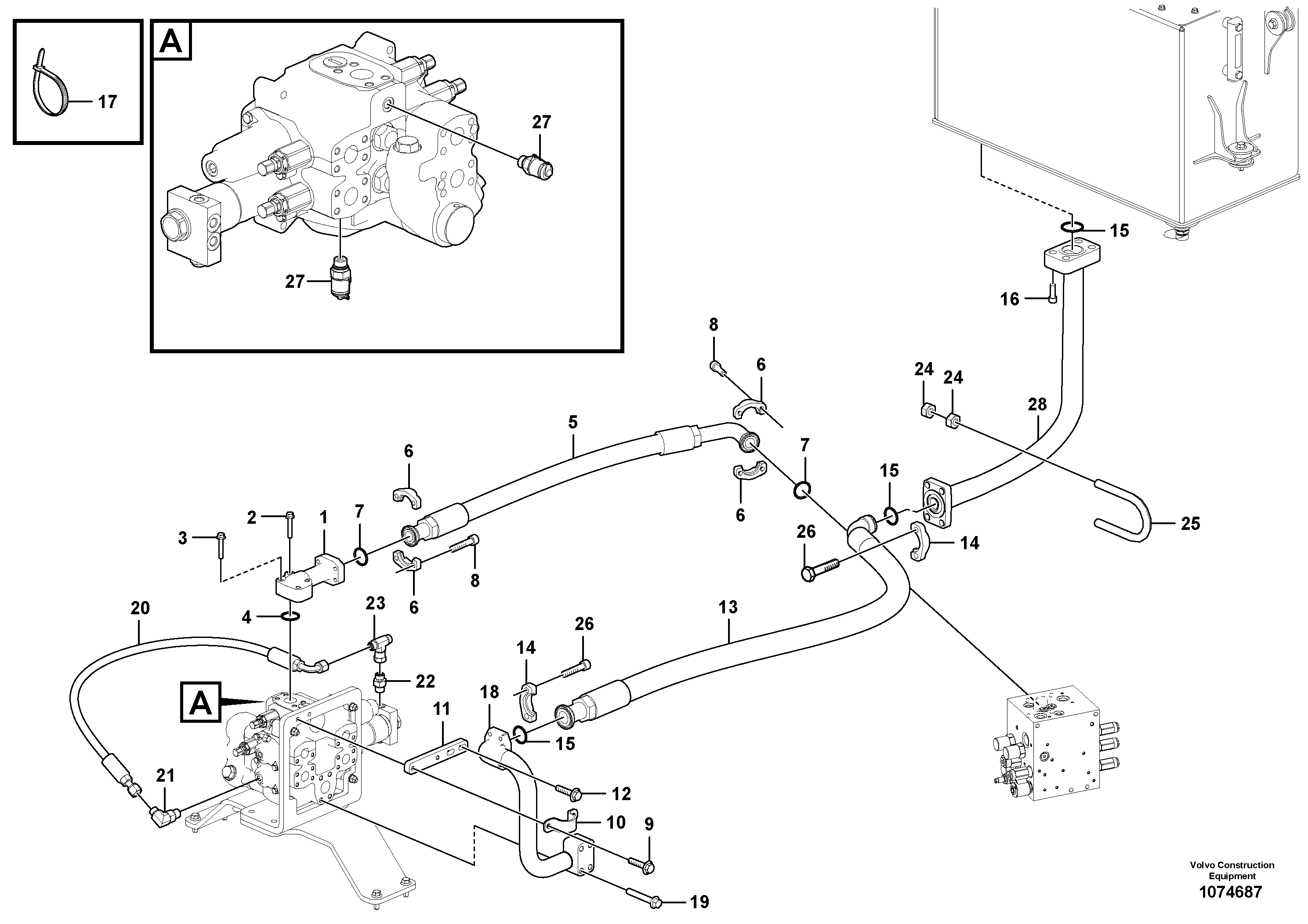 Rec.housing VOE17005264 VOLVO