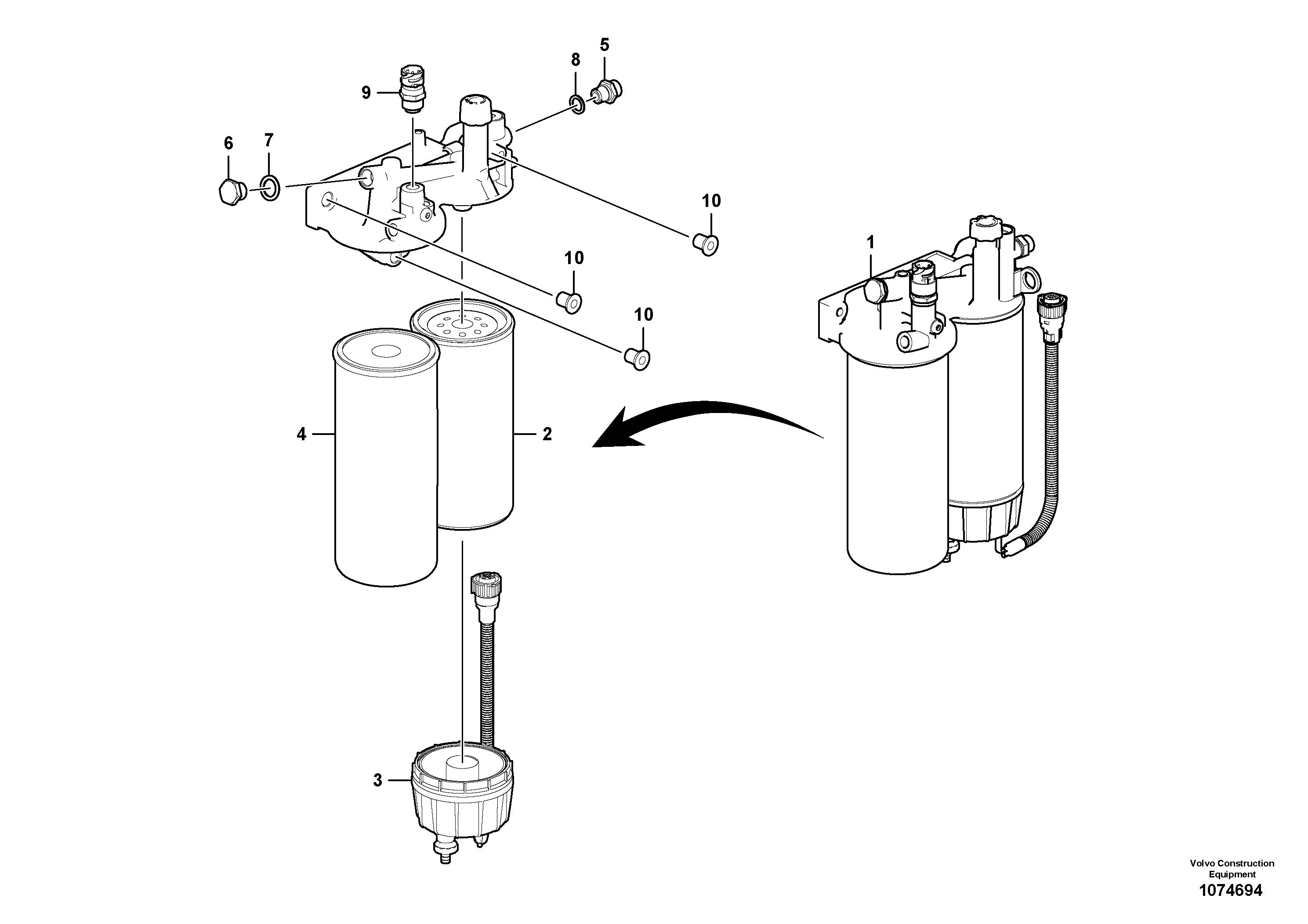 Clr Hmr Beam VOE16683014 VOLVO