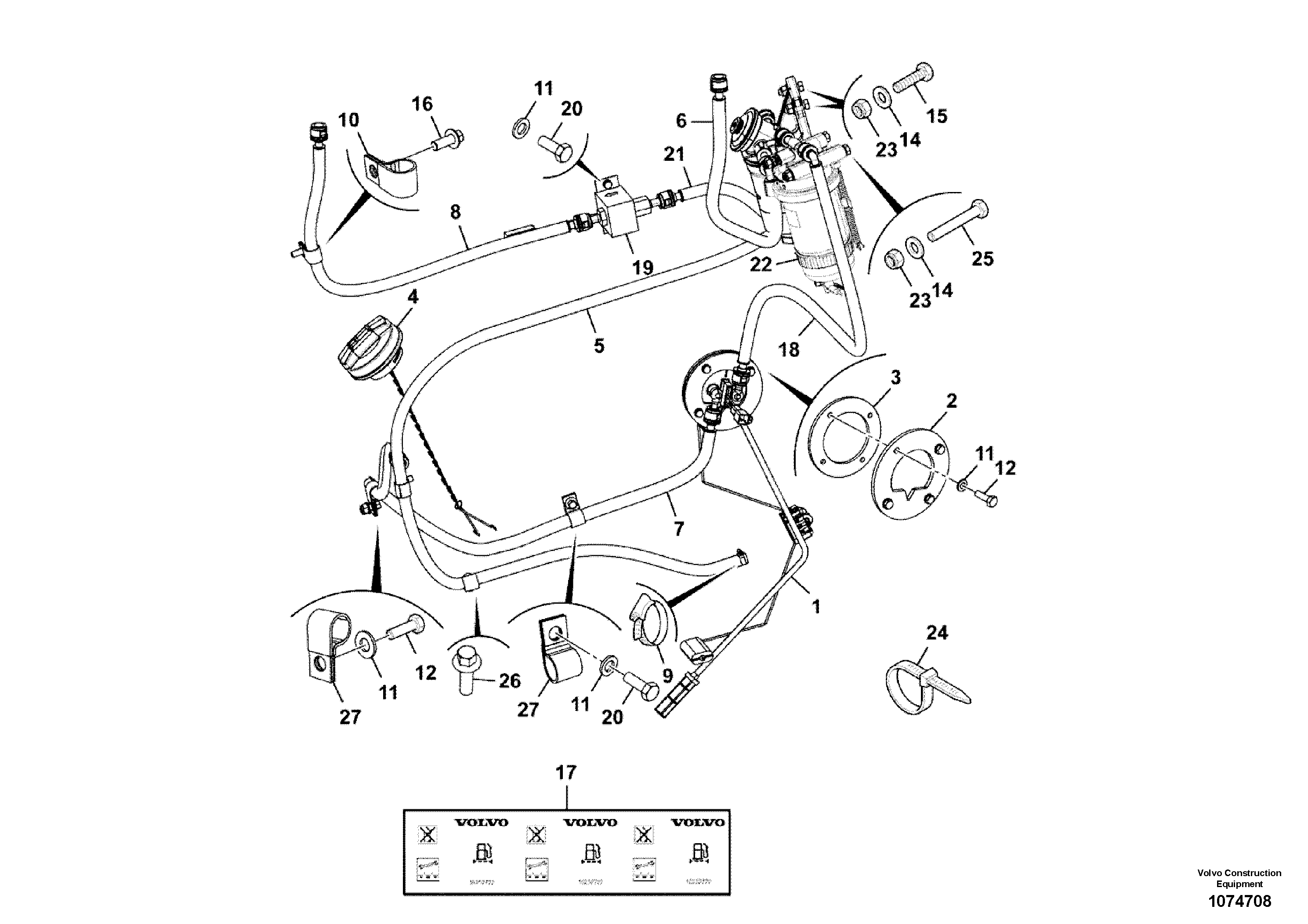 Cylinder Block VOE17431301 VOLVO