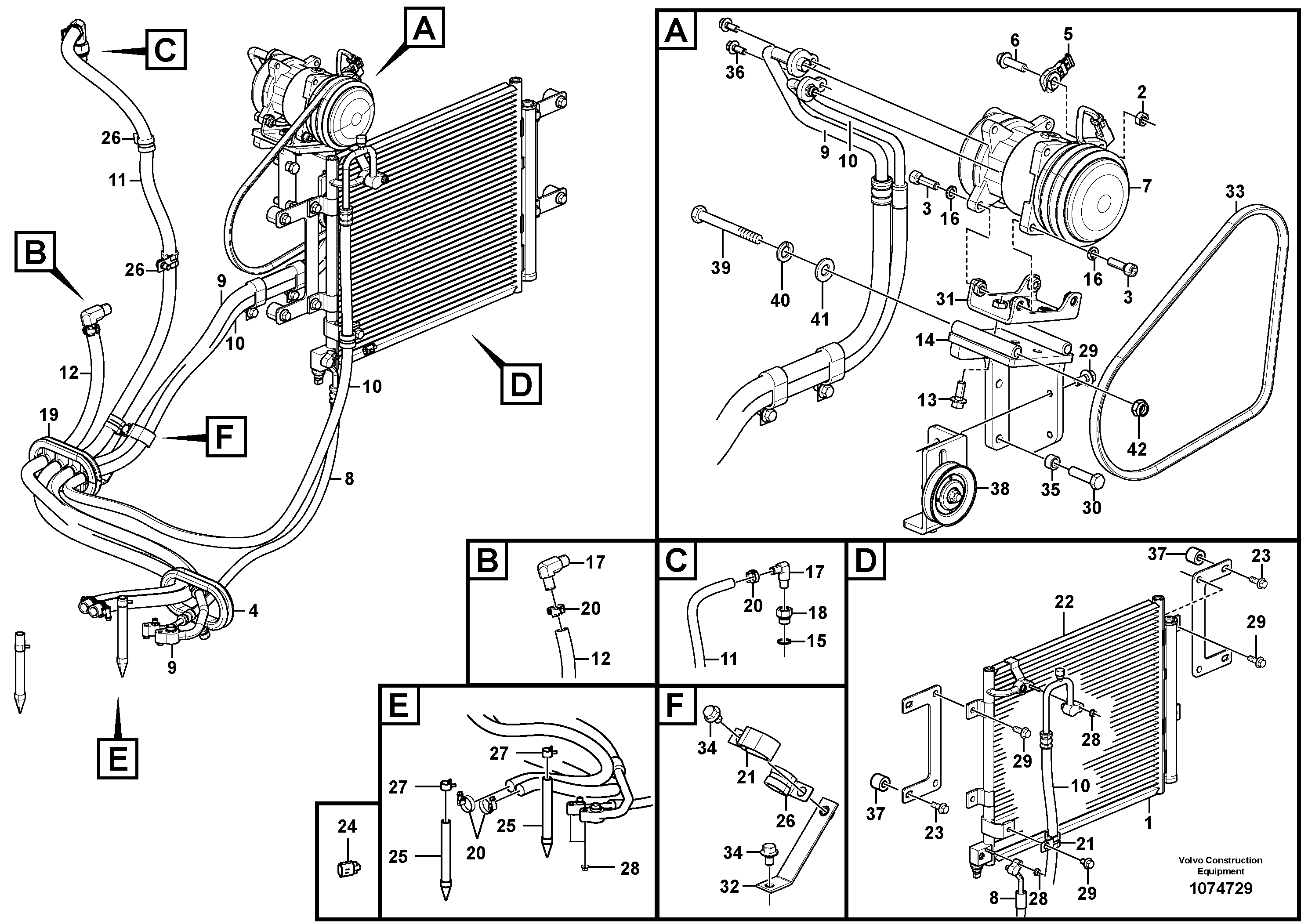 Bracket VOE14599802 VOLVO