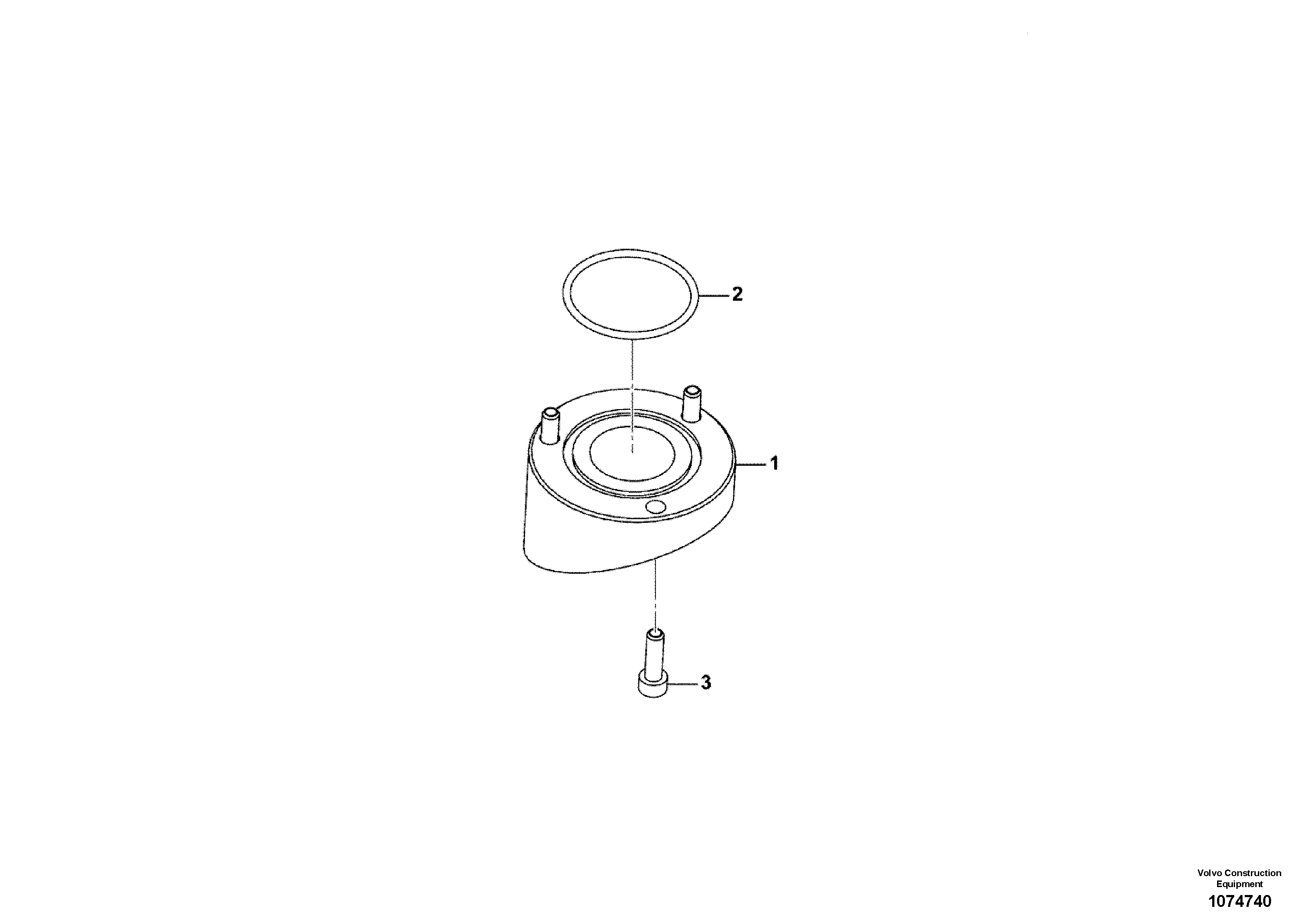 Screw VOE17419079 VOLVO