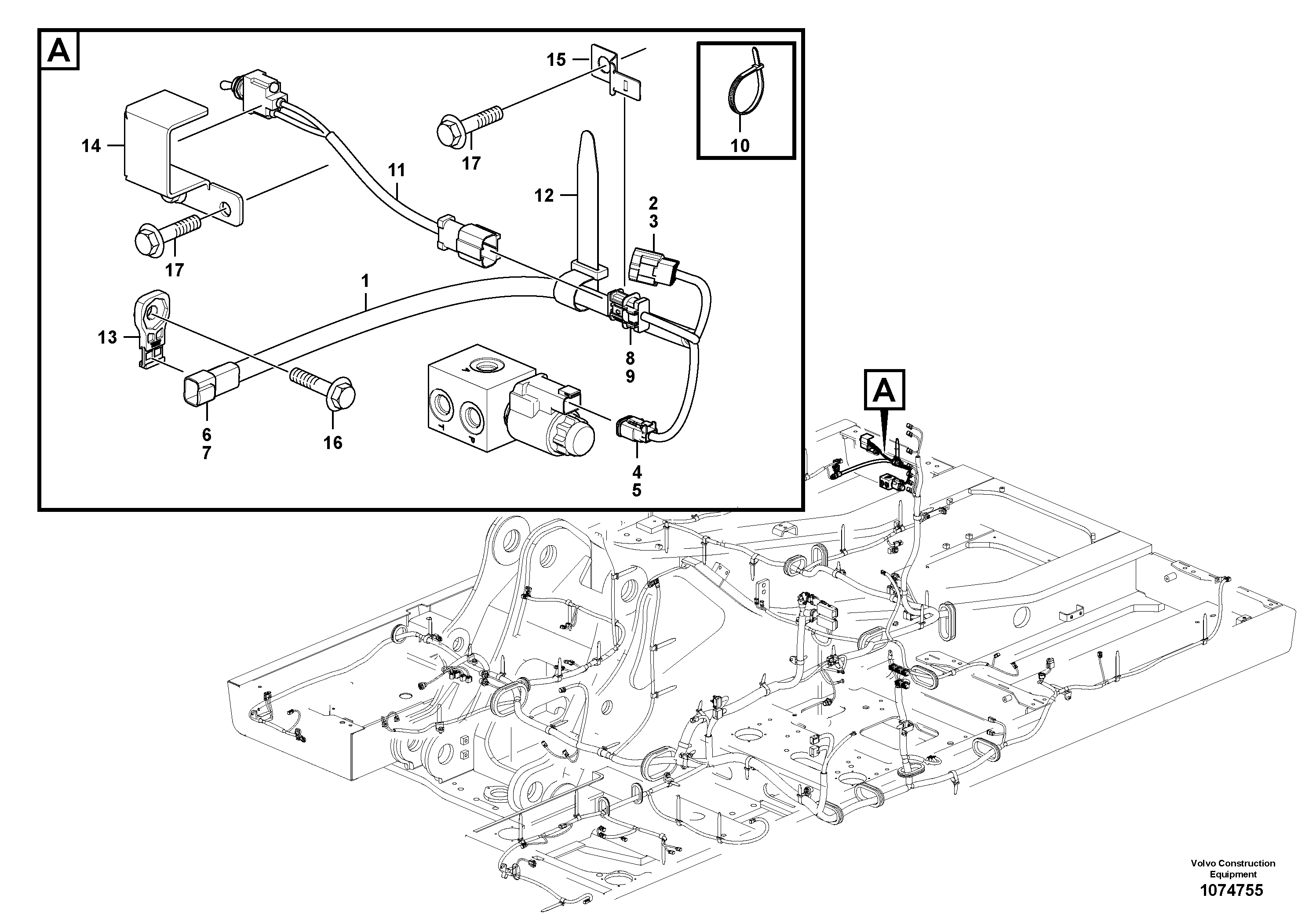 Support Leg VOE14660197 VOLVO