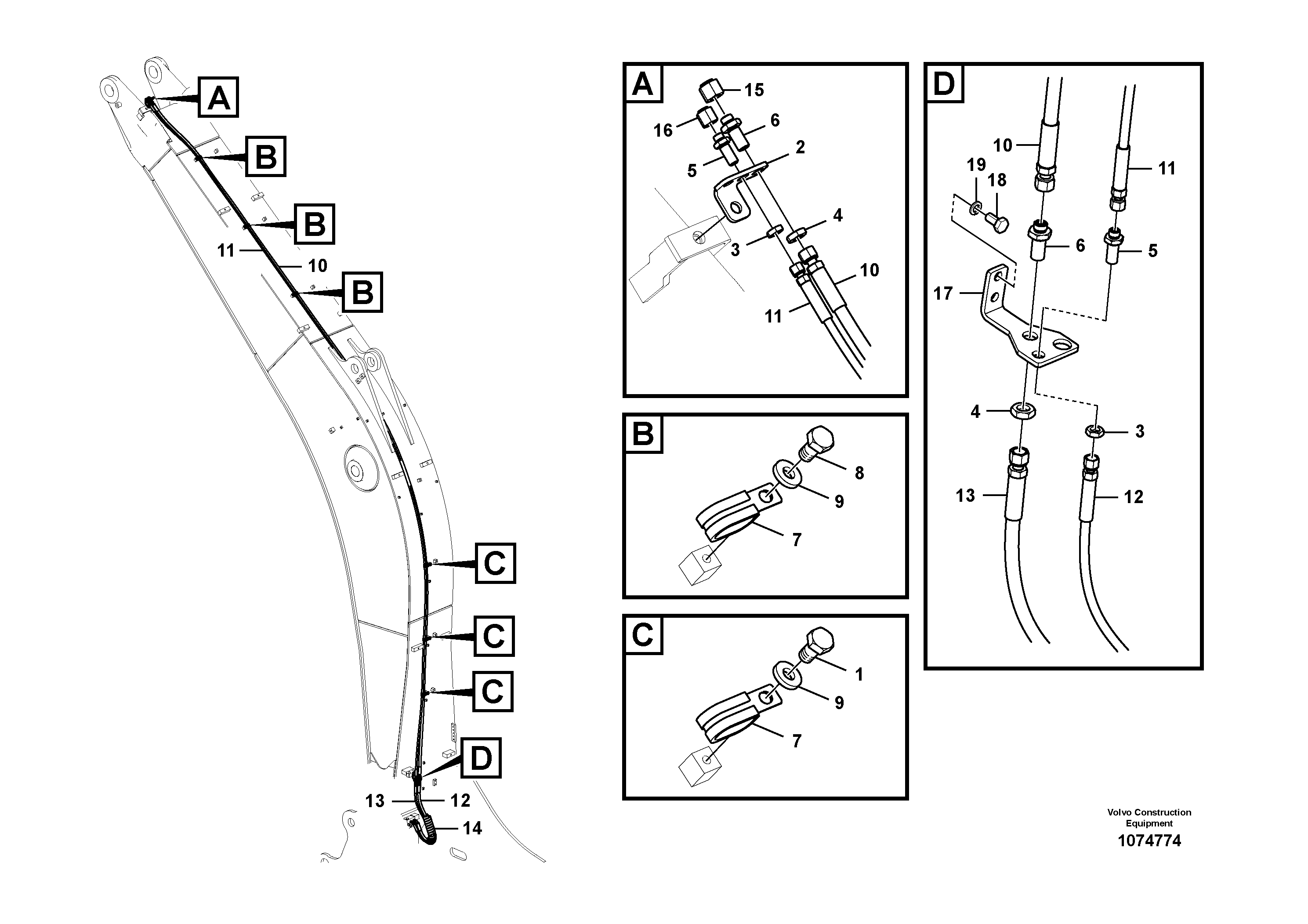 Timing gear casing VOE938593 VOLVO