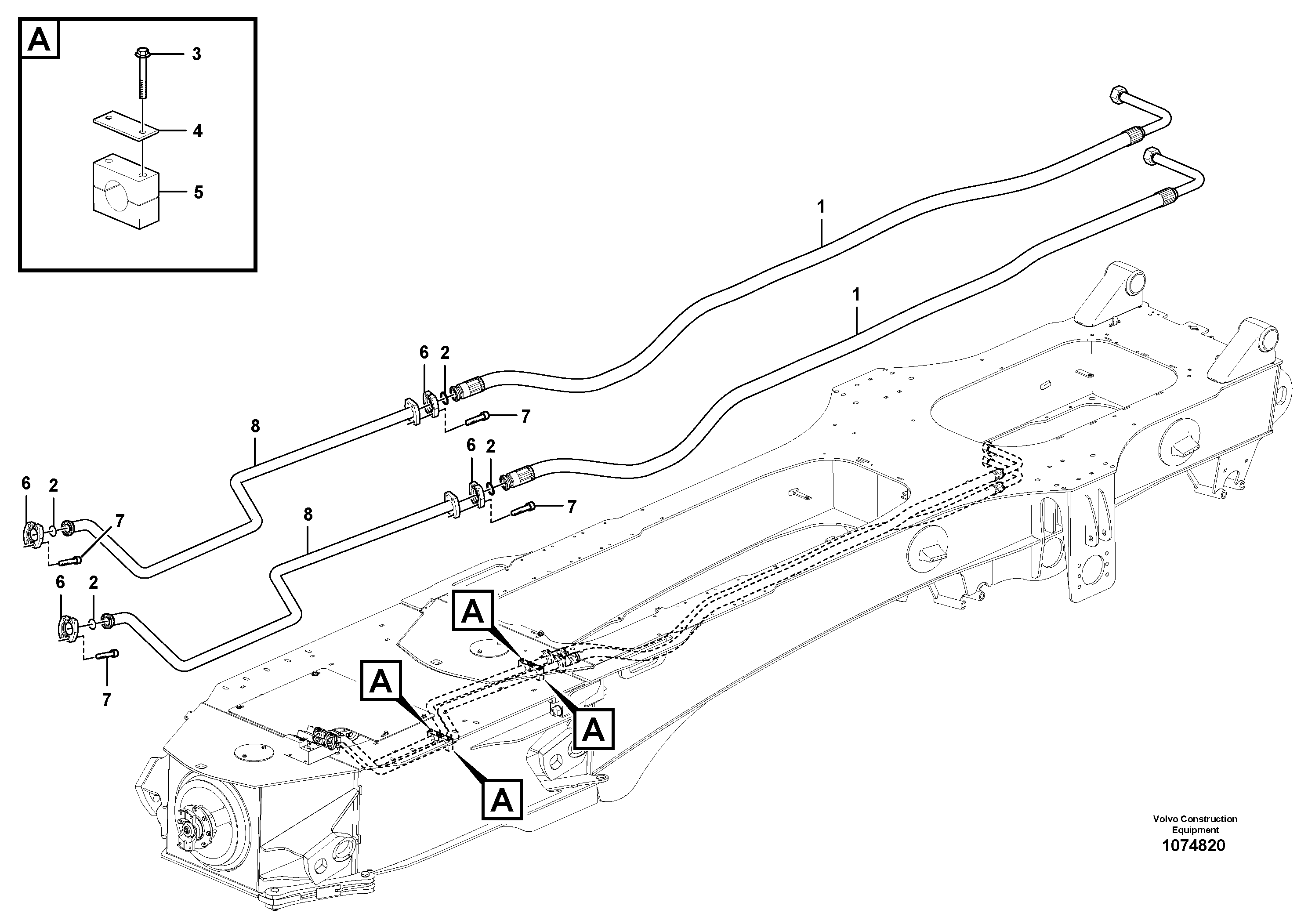 Timing gear casing VOE16255237 VOLVO