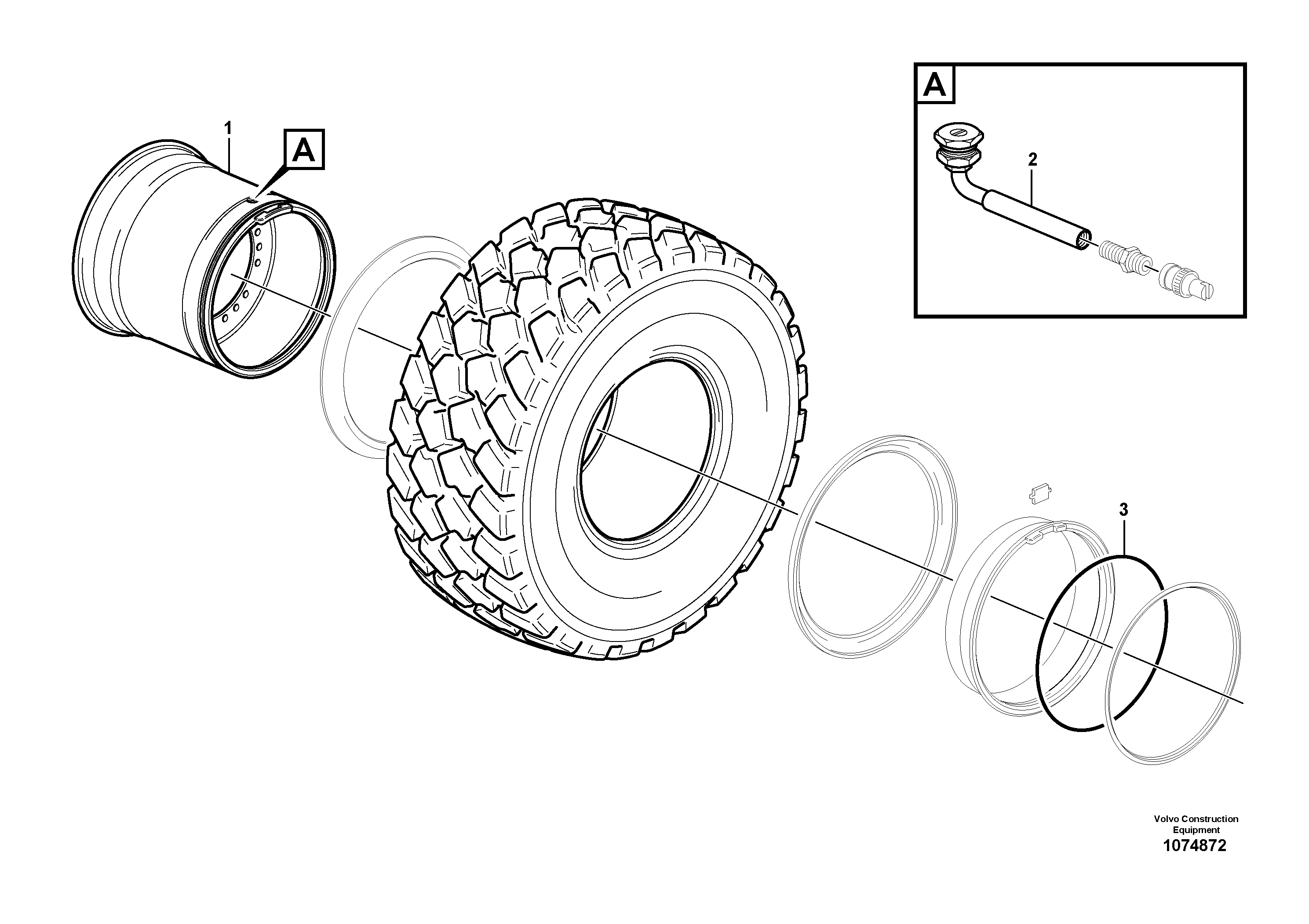 Mn Bearing Part VOE17409602 VOLVO