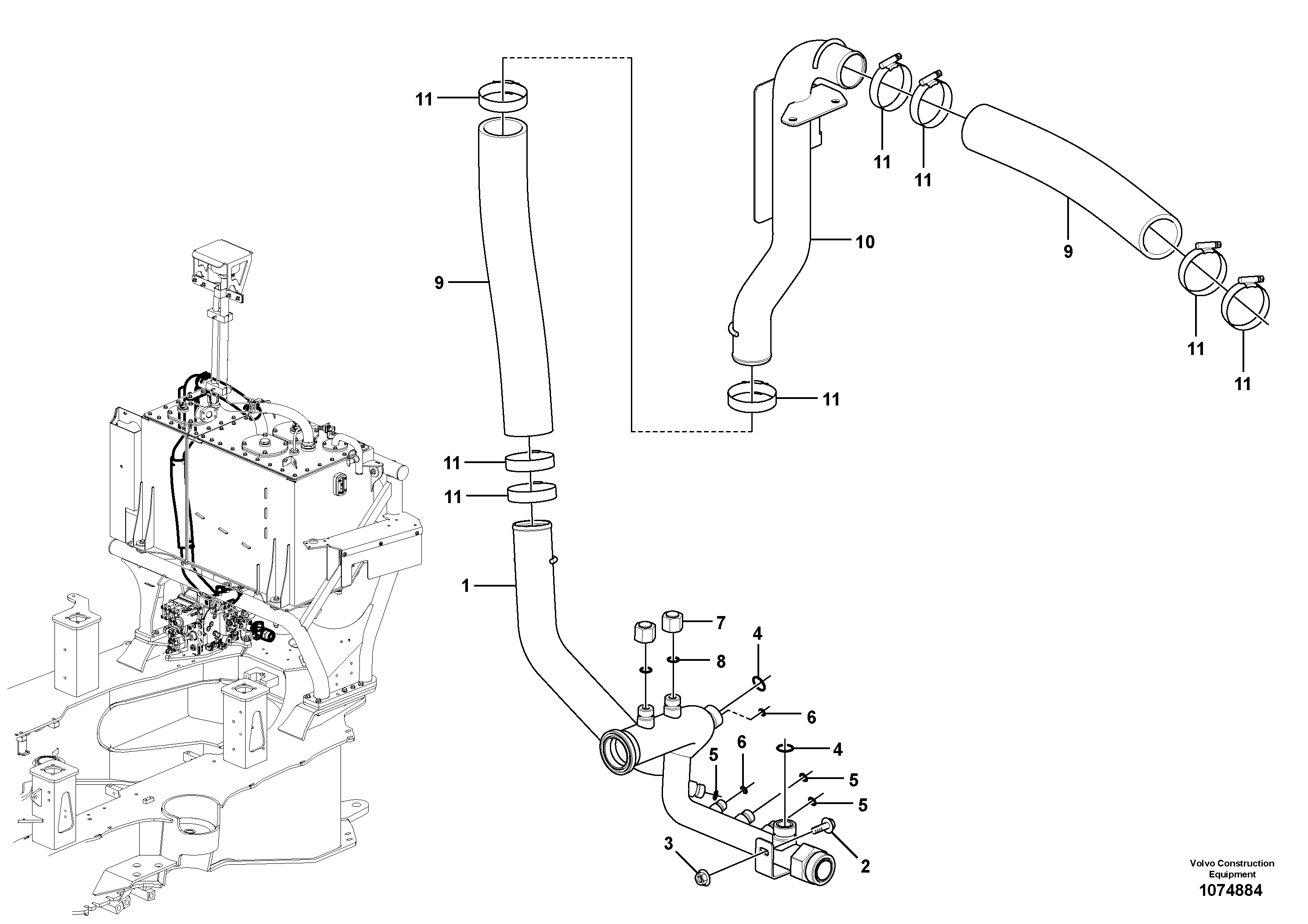 Press. lim. valve VOE16854622 VOLVO
