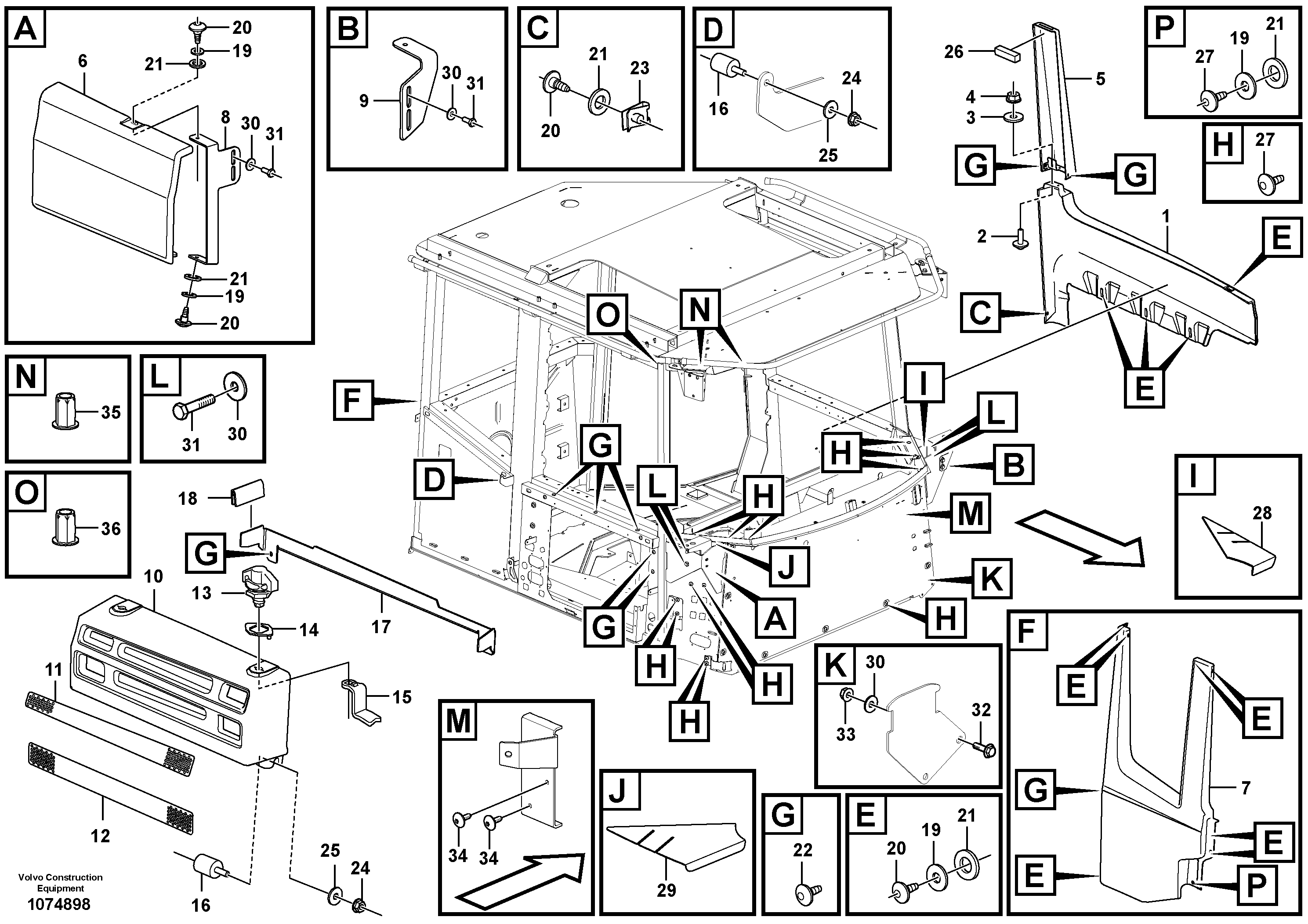 Fuse, 25a VOE15154658 VOLVO