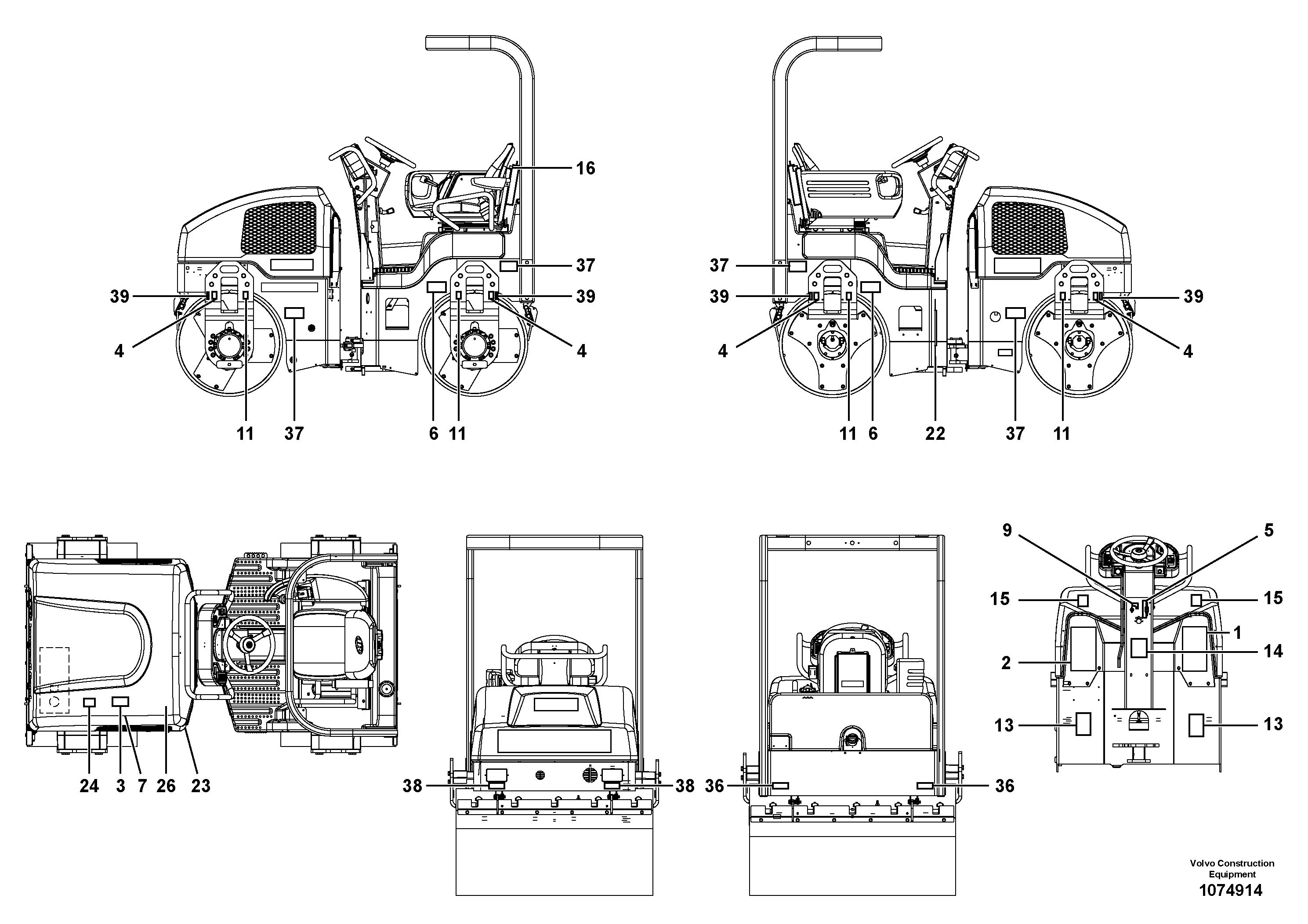 Cylinder Block VOE12779401 VOLVO