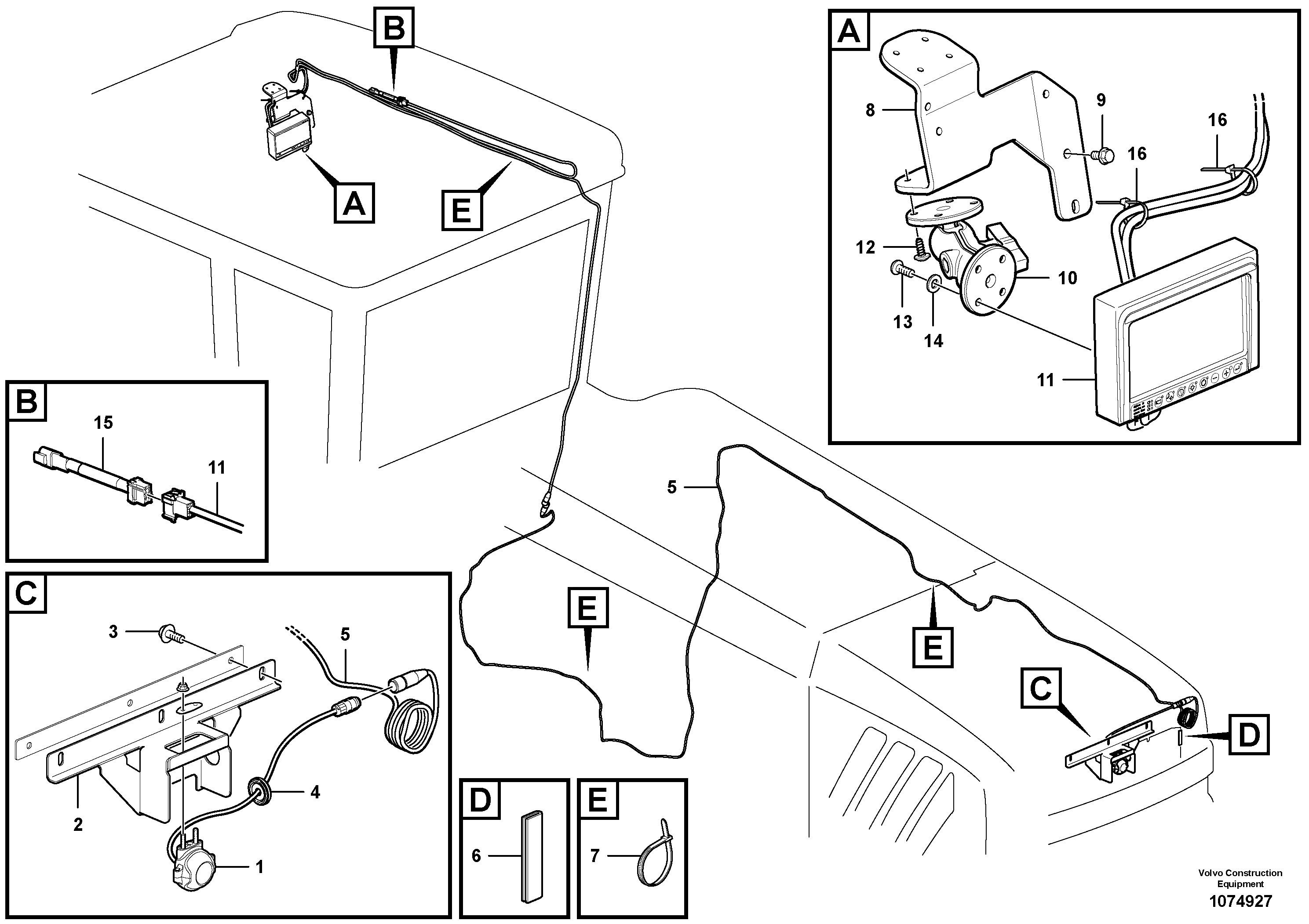 Engine heater VOE13972408 VOLVO