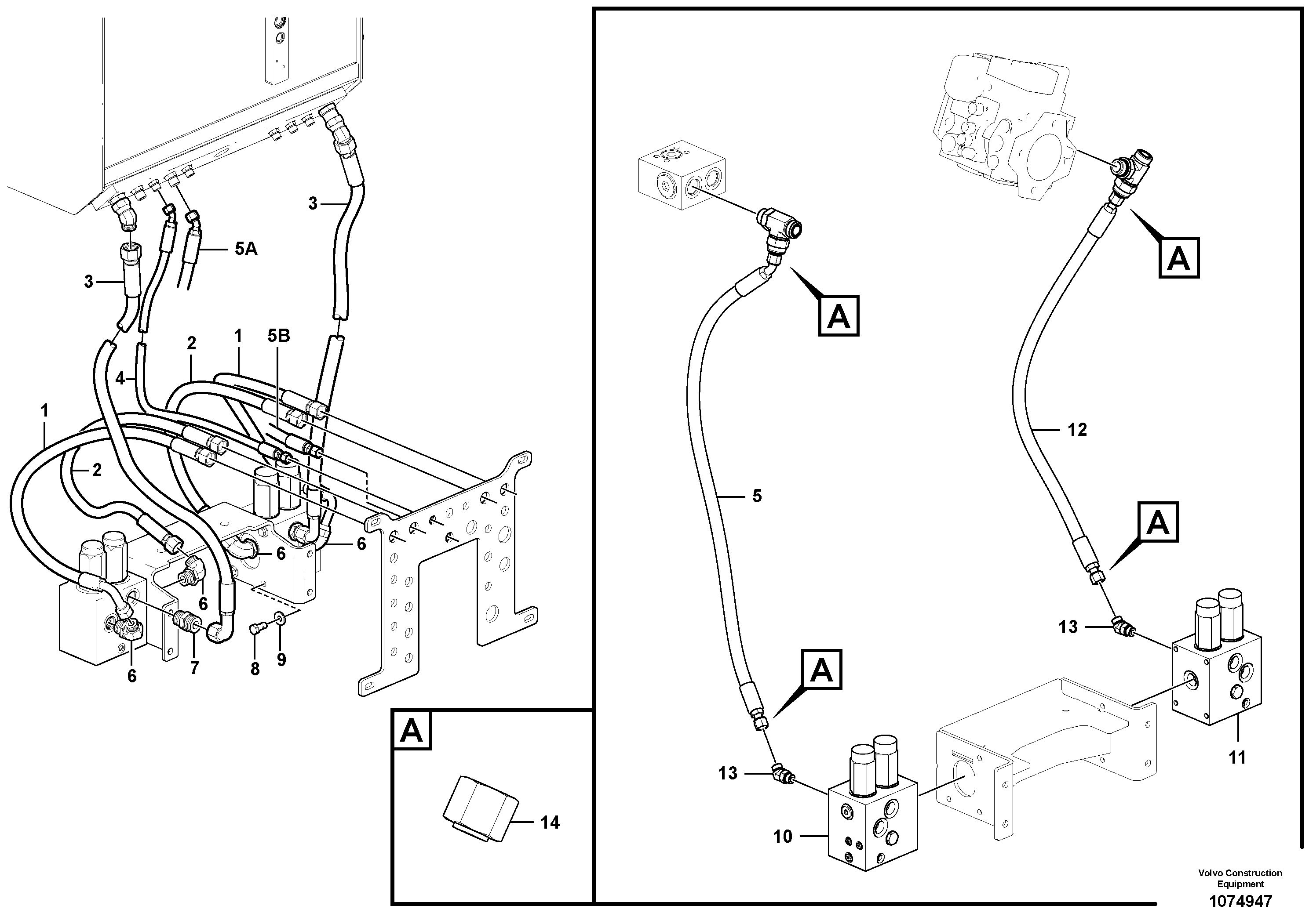 Timing gear casing VOE12748380 VOLVO