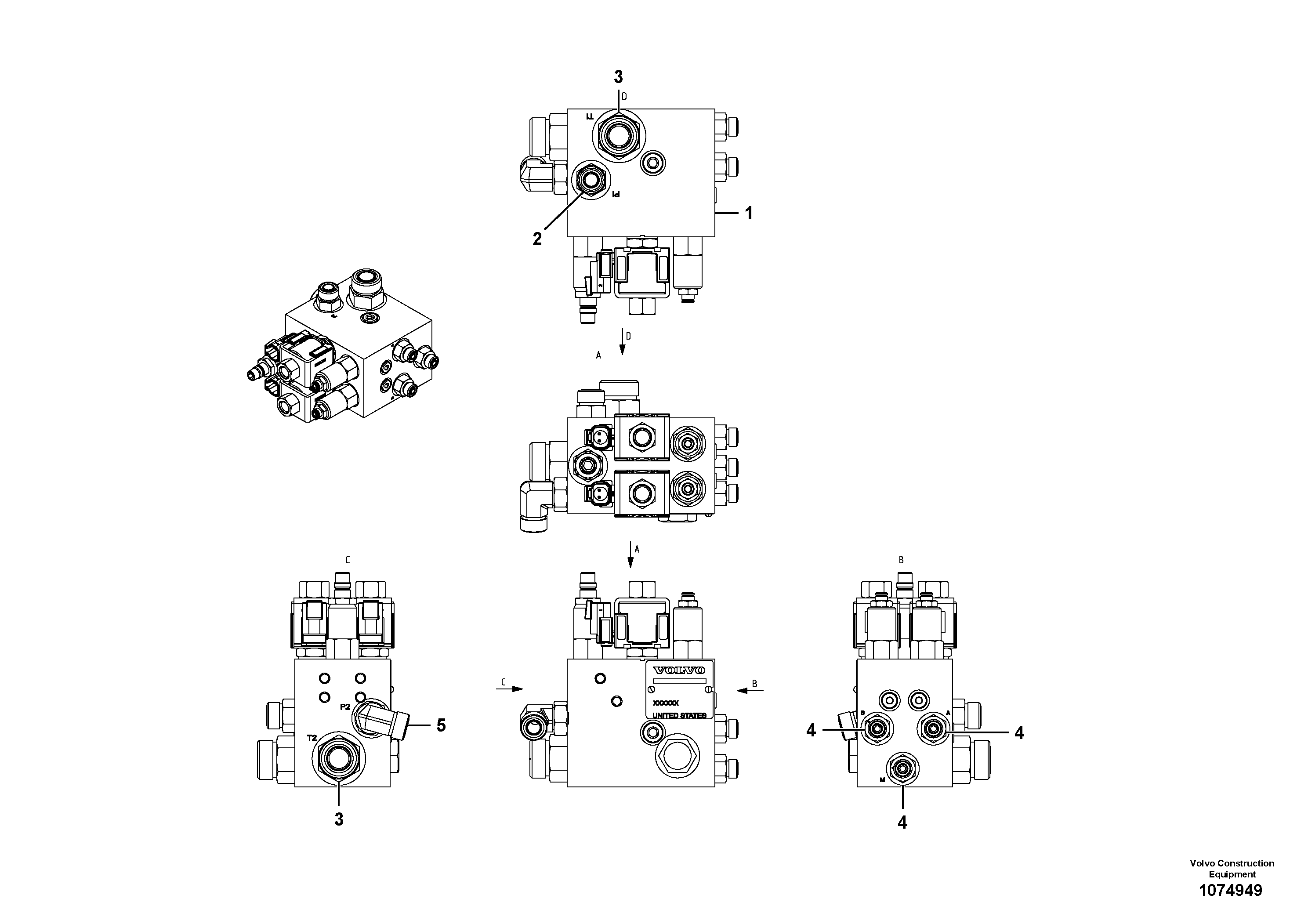 Приборы VOE12796565 VOLVO