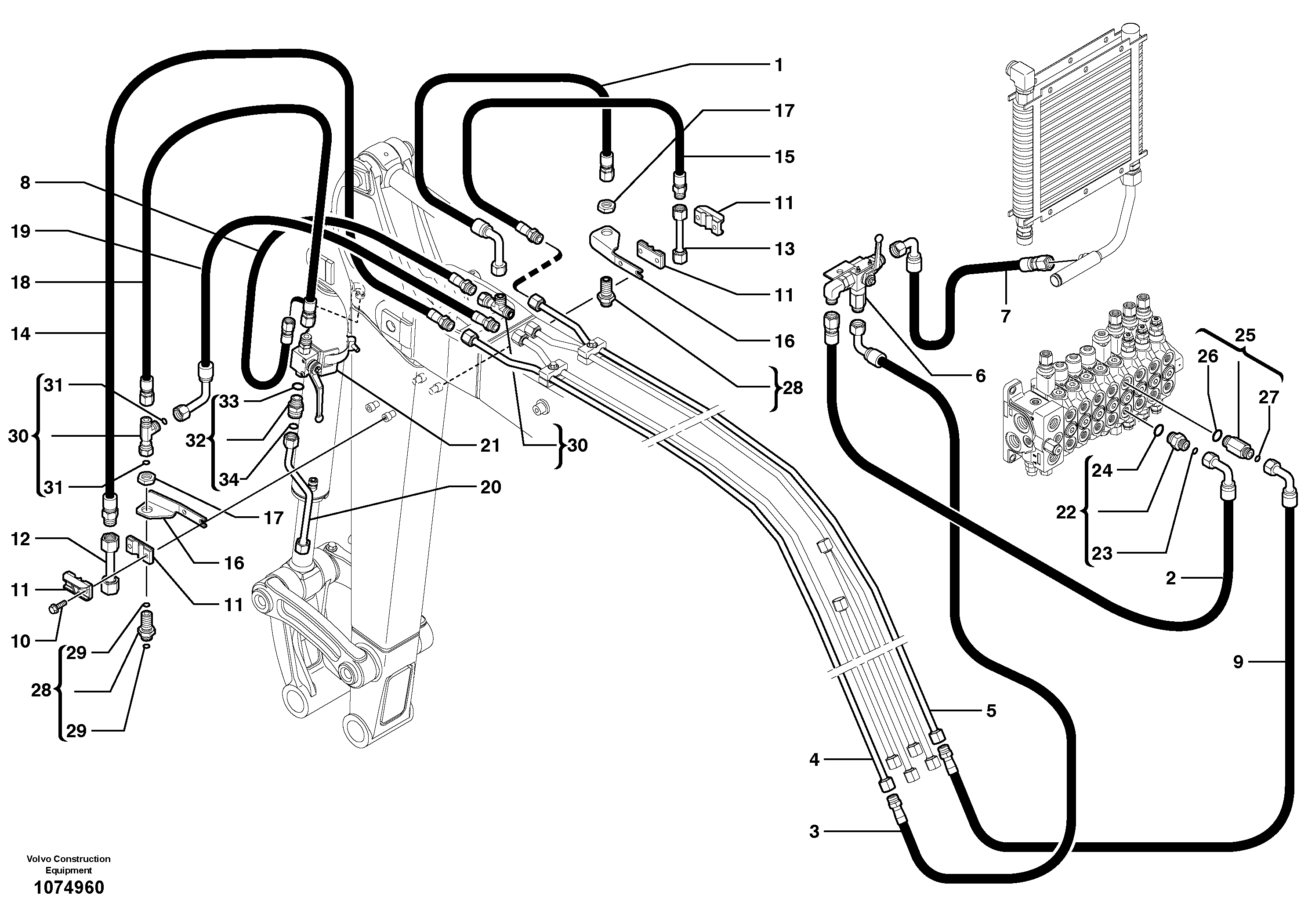 Timing gear casing VOE11803527 VOLVO