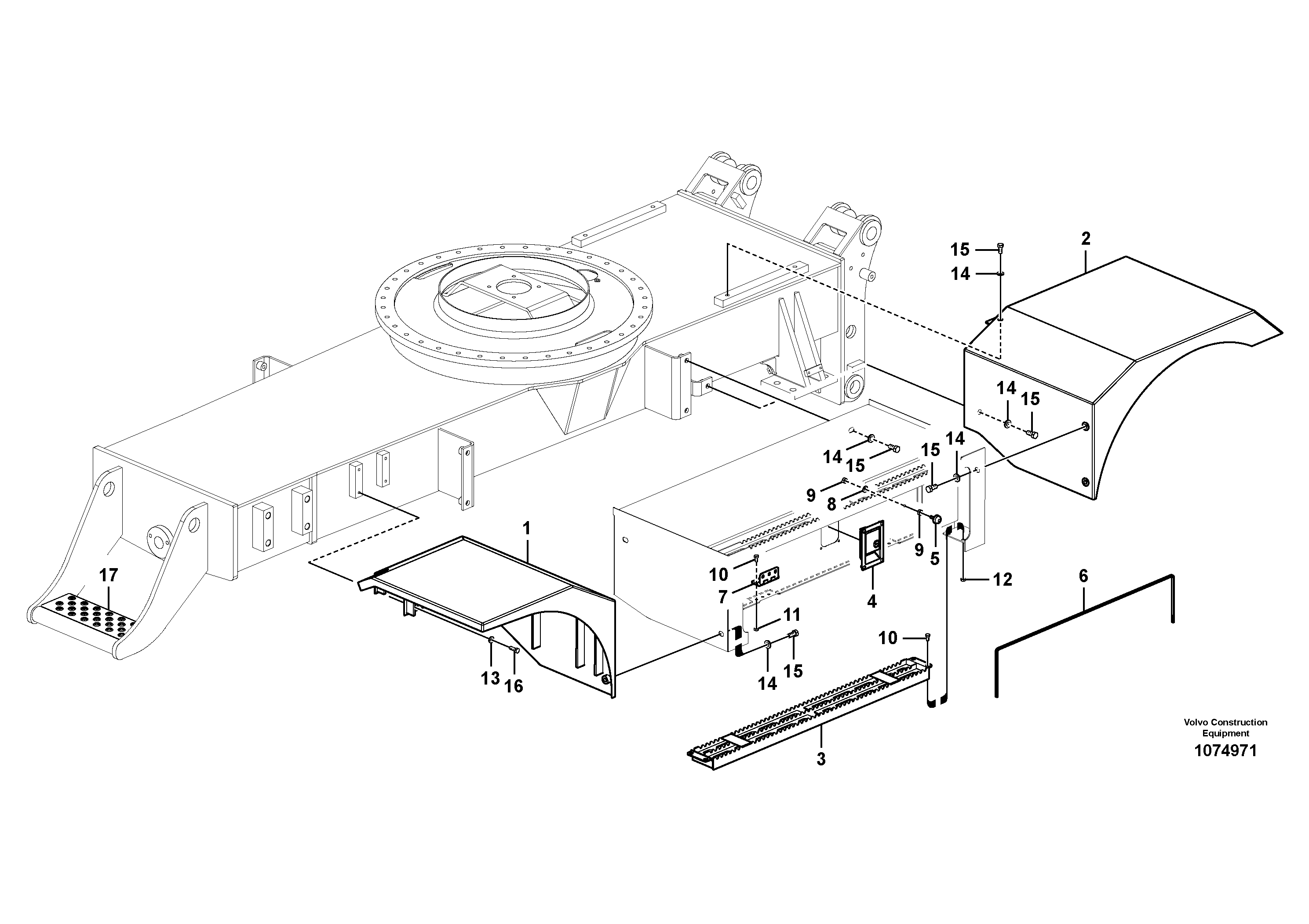 Shaft brake VOE14575568 VOLVO