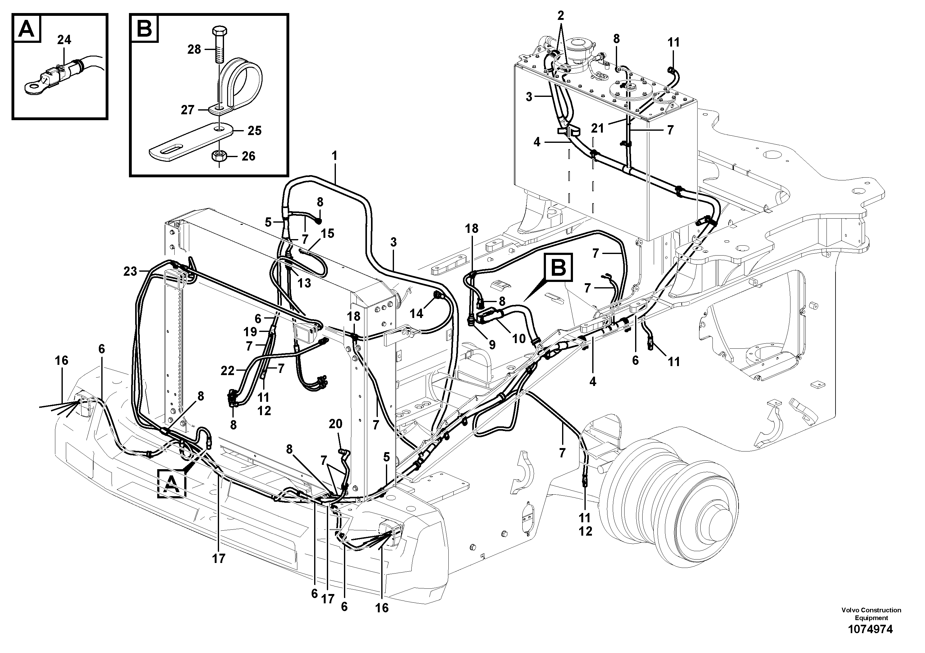Support Leg VOE17248218 VOLVO
