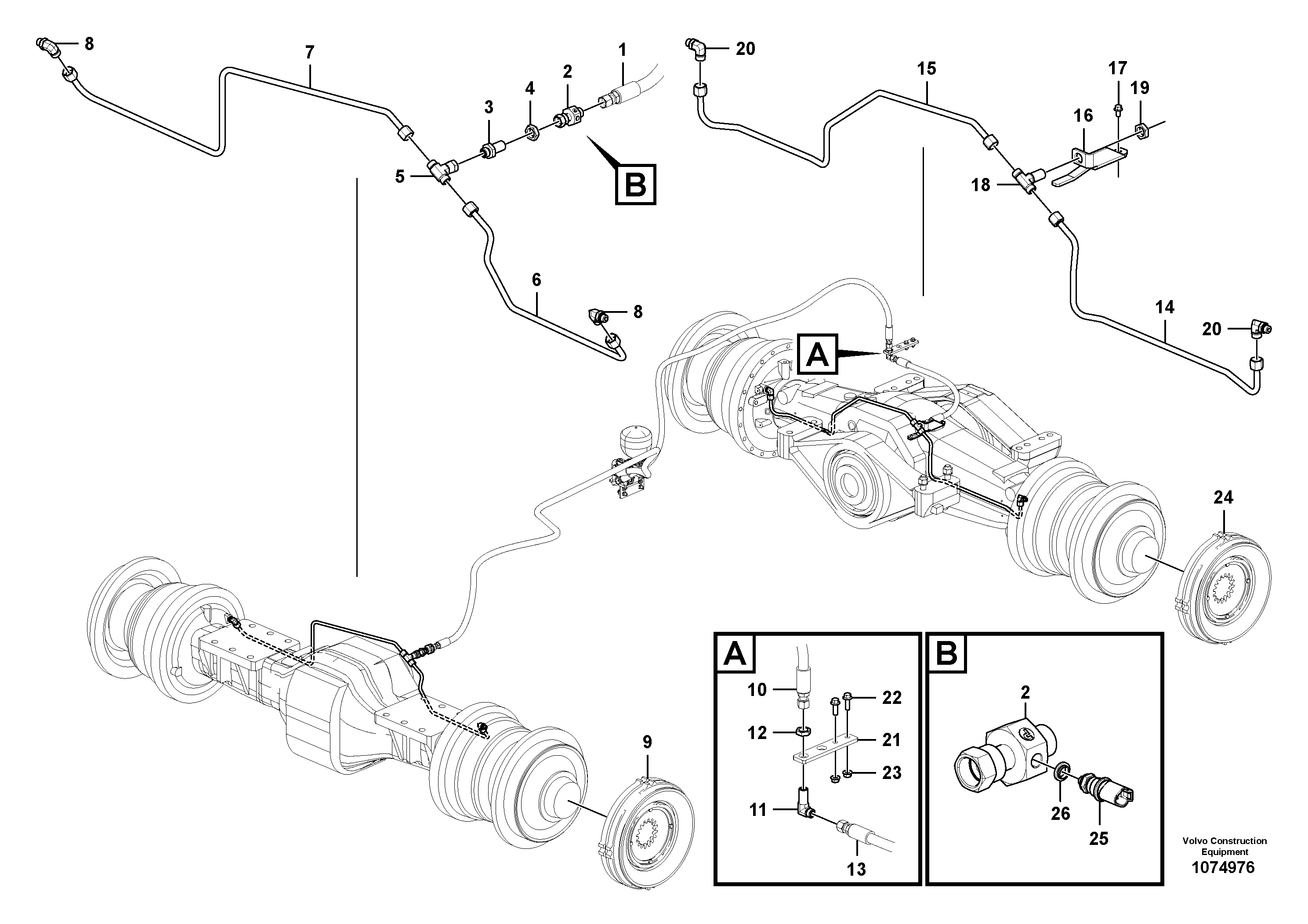 Bracket VOE15166255 VOLVO