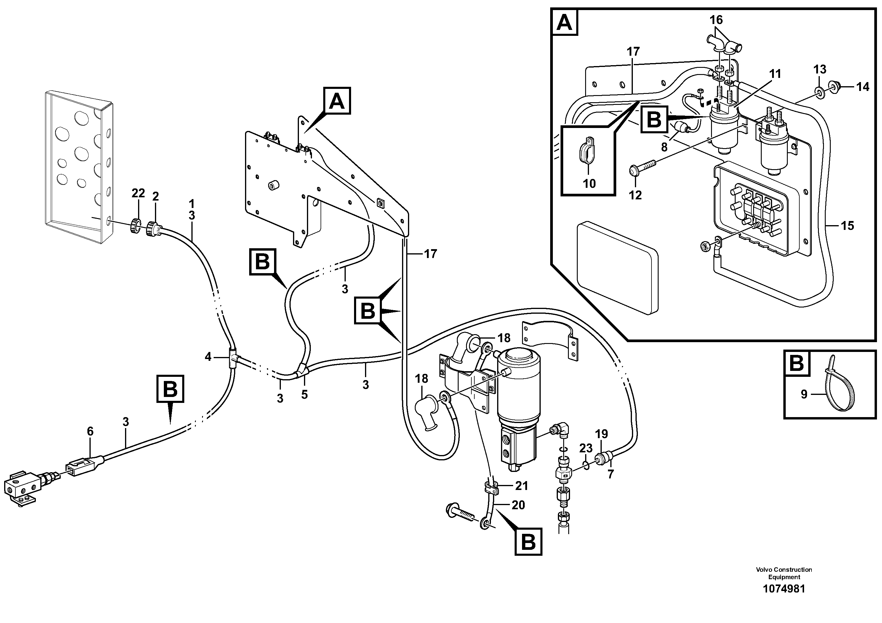 Brush Bearing VOE15107554 VOLVO